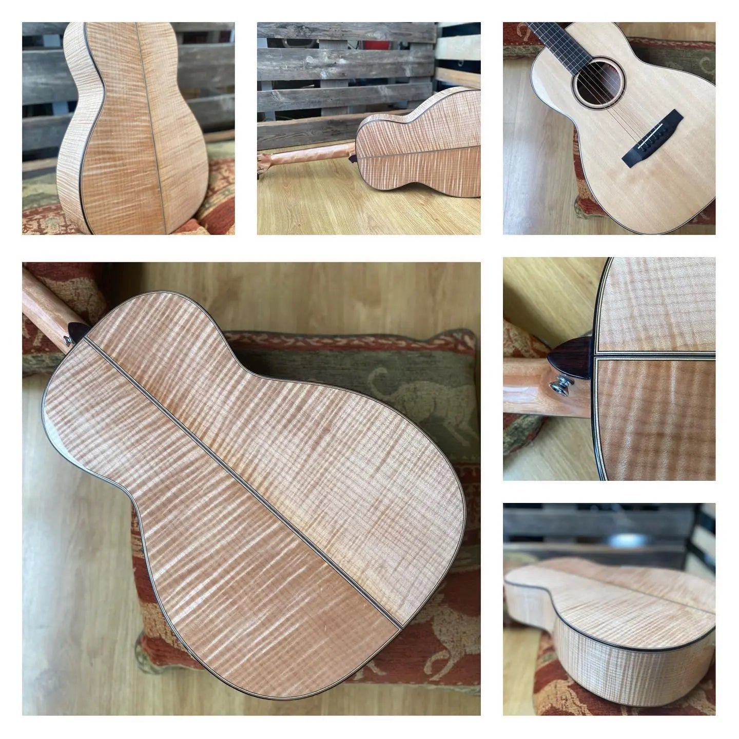 2.5 Years In The Making. LTD Edition Auden Emily Rose Maple - Richards Guitars Of Stratford Upon Avon