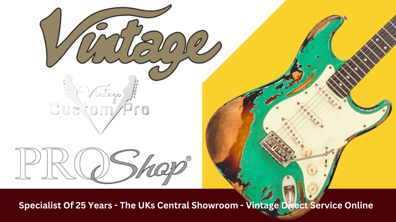 Vintage Guitars Brand.  Want The UKs Lowest Prices?  The Most Exclusive UK Showroom Experience?  We can Help!