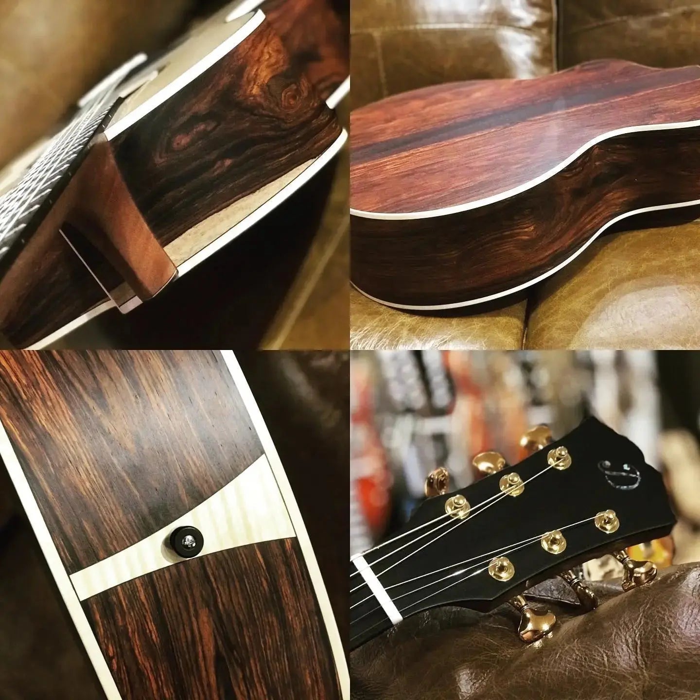 European Hand Made All Solid Left Handed Acoustic Guitars Under 1500 GBP? YOU BET!!! - Richards Guitars Of Stratford Upon Avon