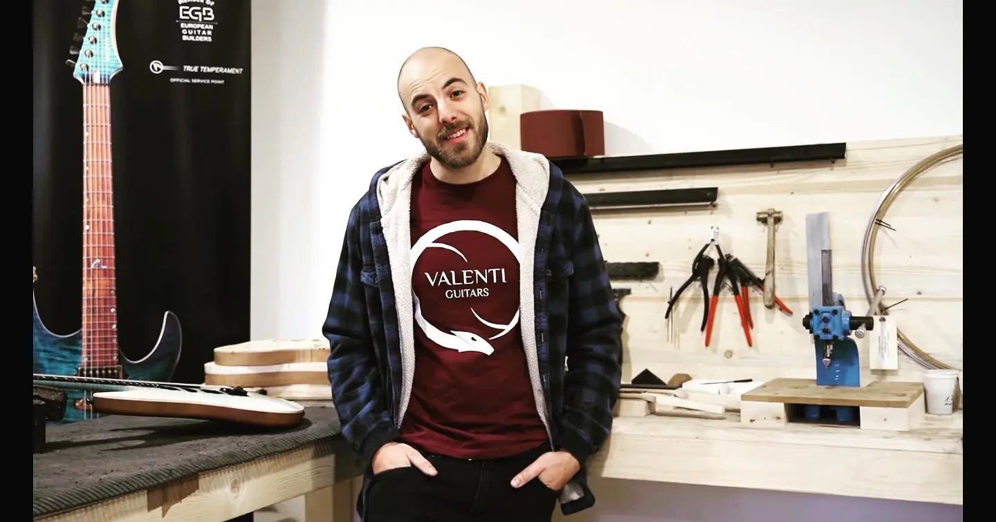 Mr Valenti Himself! Luigi - Richards Guitars Of Stratford Upon Avon