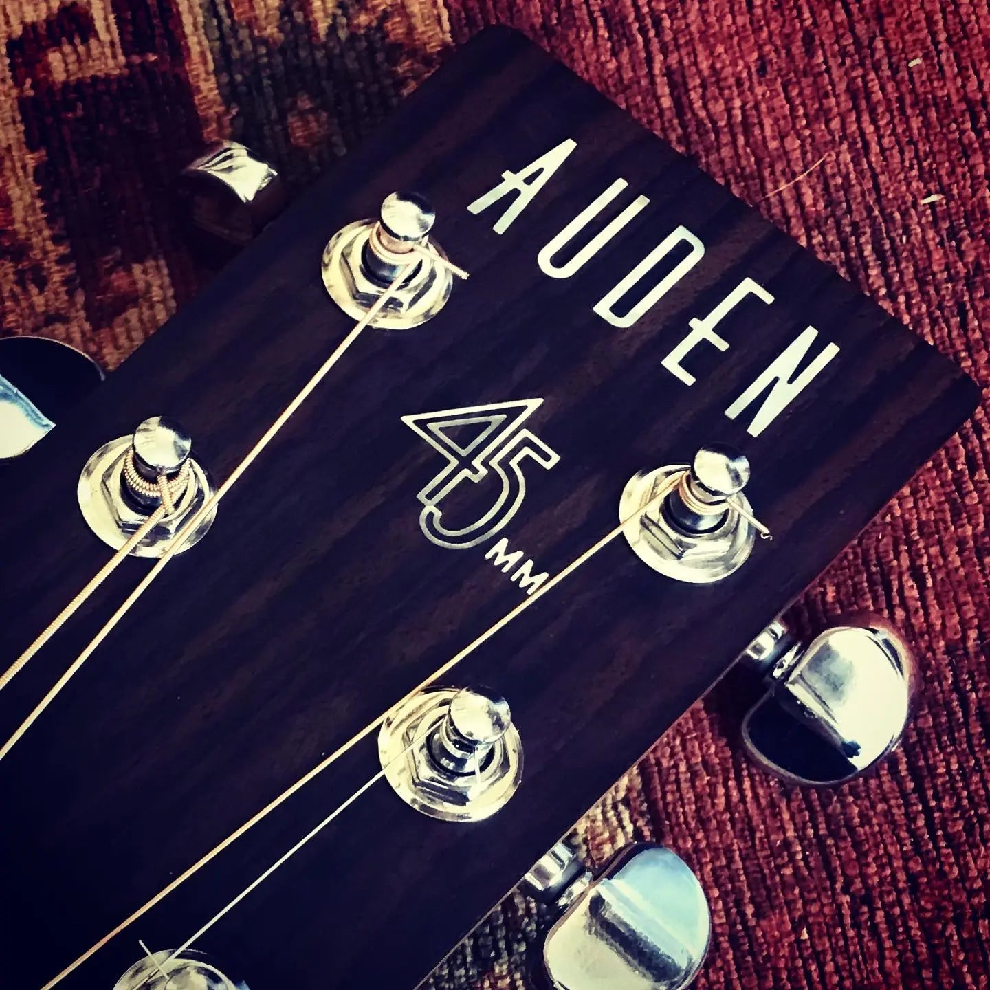 The Auden 45 Series - My Own Exclusive Design Made Reality By Auden Guirars - Richards Guitars Of Stratford Upon Avon