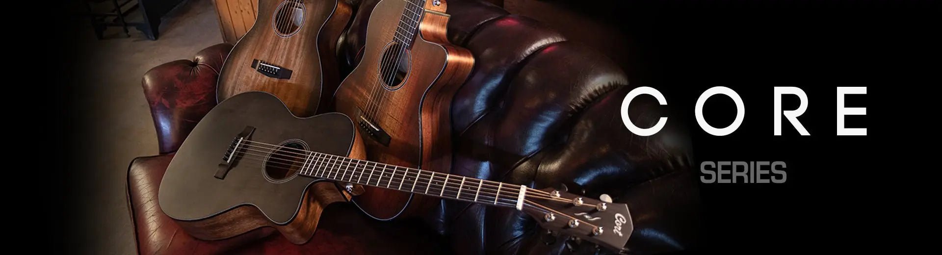 Cort Core Electro Acoustic Guitars - All Solid Wood Electro Acoustics Including Gig Bag! - Richards Guitars Of Stratford Upon Avon