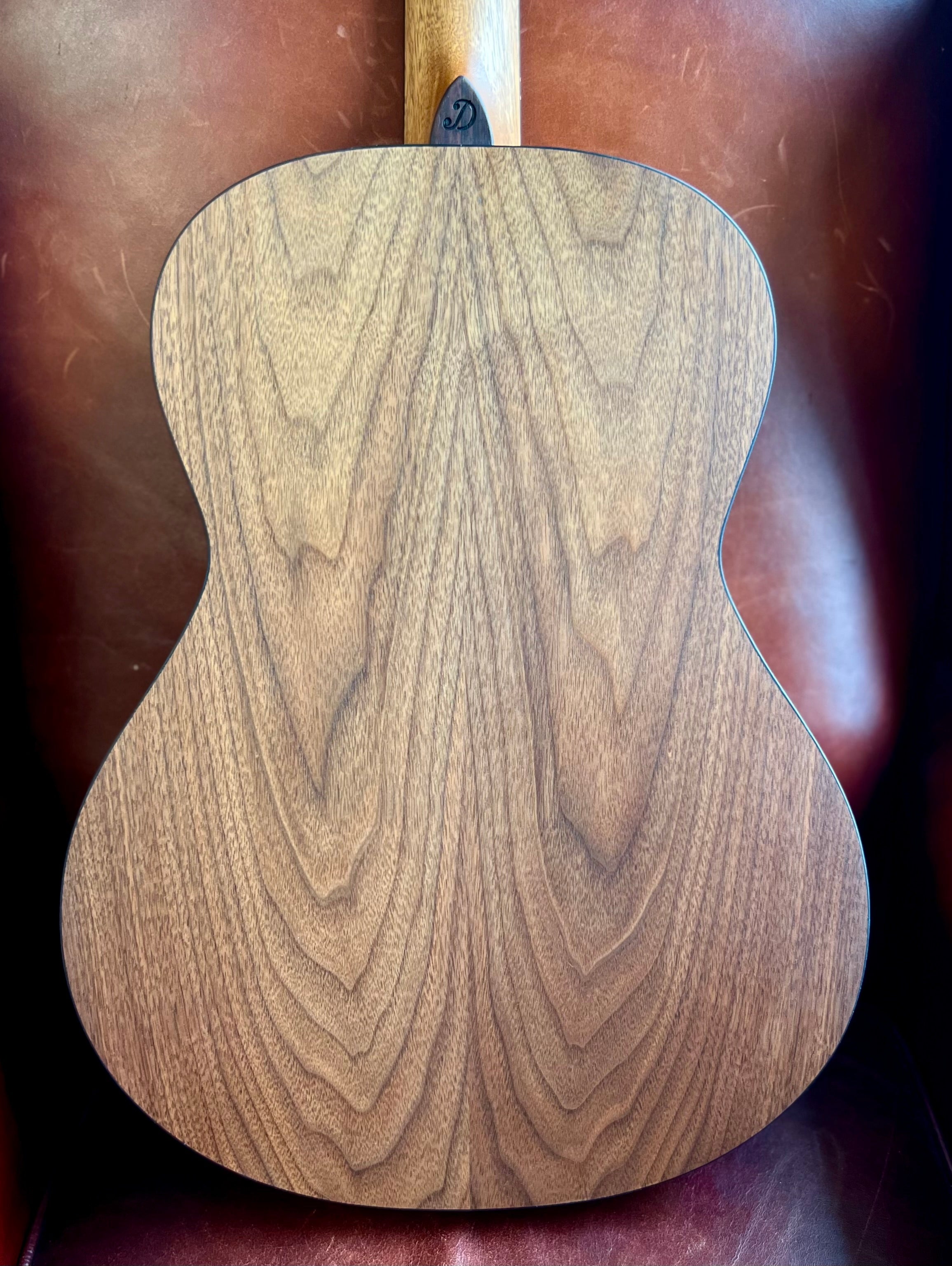 Dowina Walnut OMG Swiss Moon Spruce.  OM Body Acoustic Guitar, Acoustic Guitar for sale at Richards Guitars.