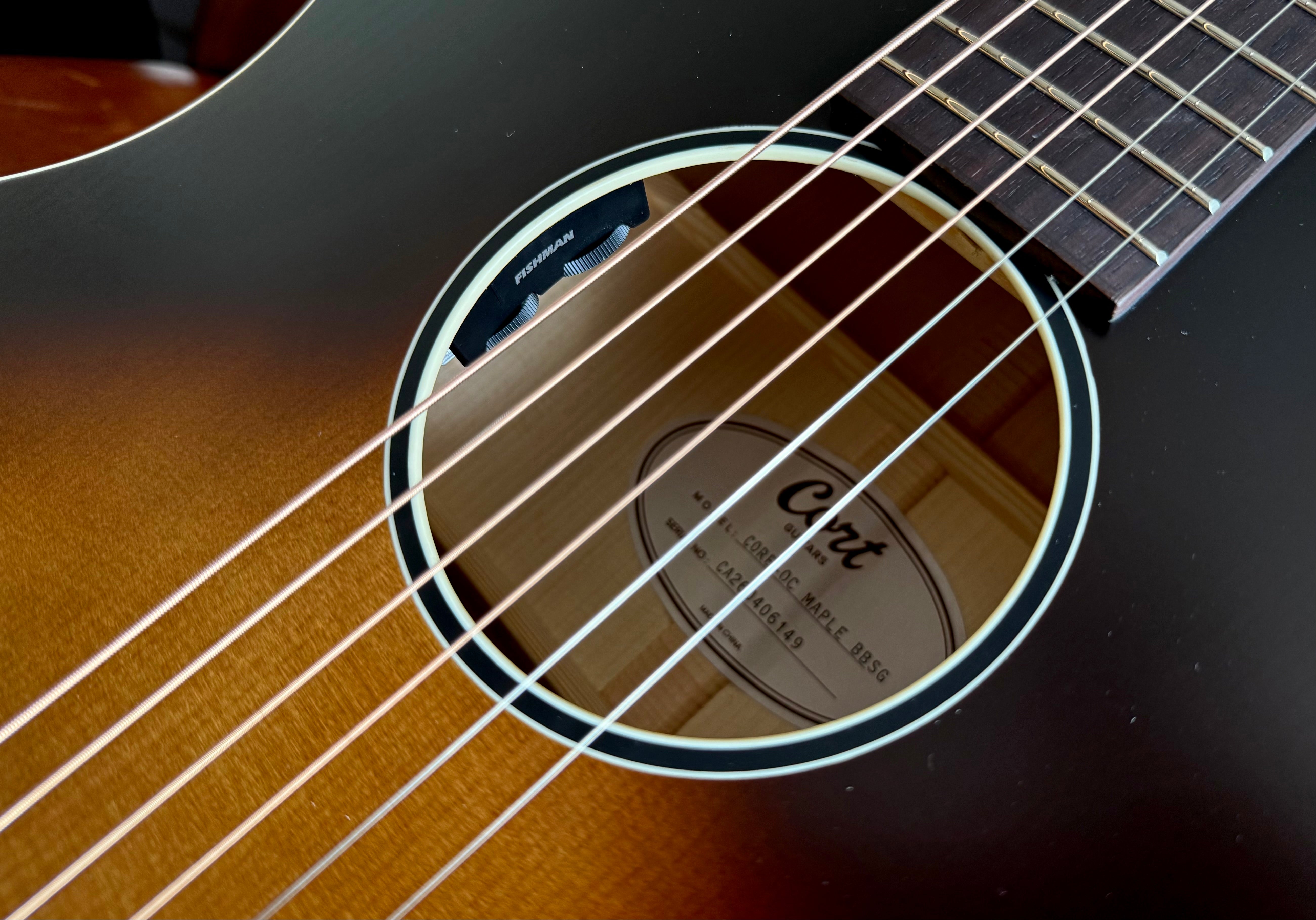 Buy Cort Core-OC Maple, All Solid Wood Electro Acoustic Inc. £225 Custom Pro Setup & Support Package