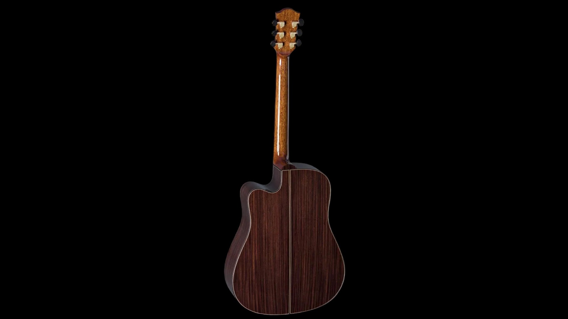 Duke D-PF Cutaway Solid Air Electro Acoustic Guitar (Inc Deluxe Gigbag)