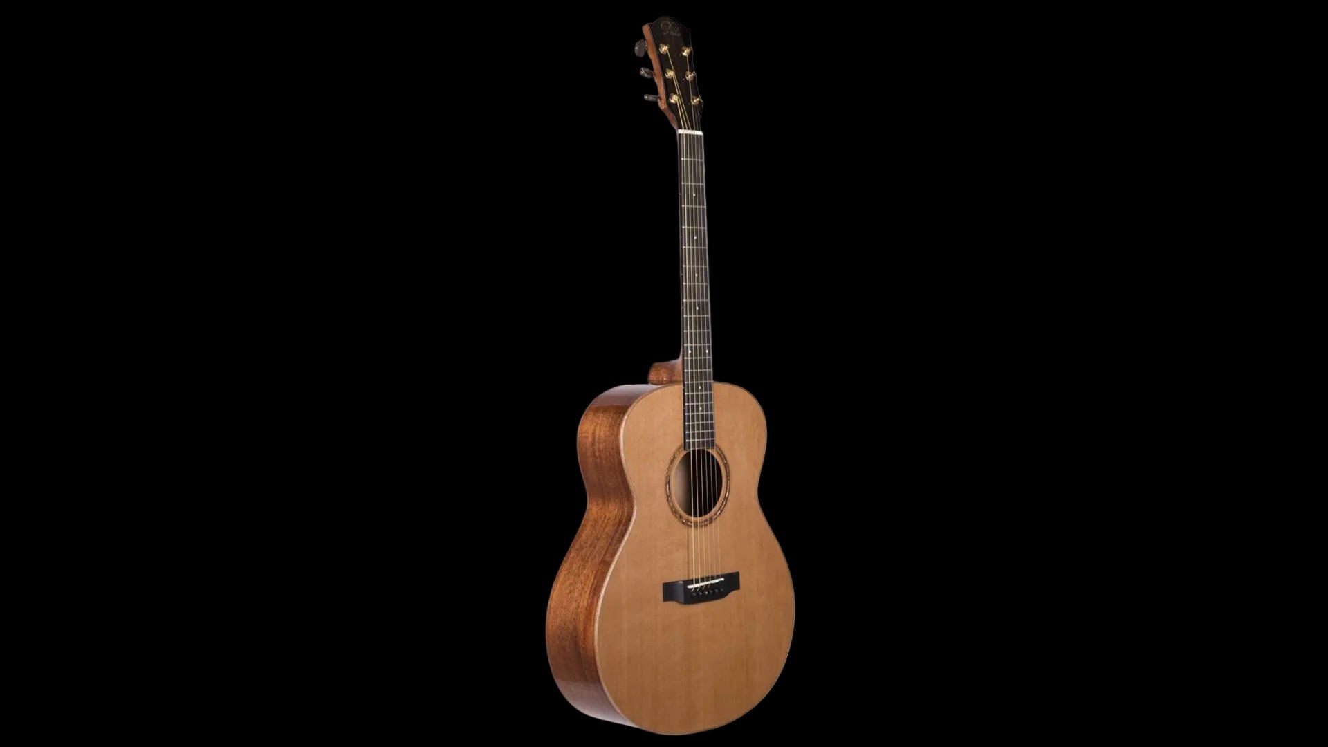 Duke GA-MC-Solid Acoustic Guitar (Inc. Deluxe Gigbag)