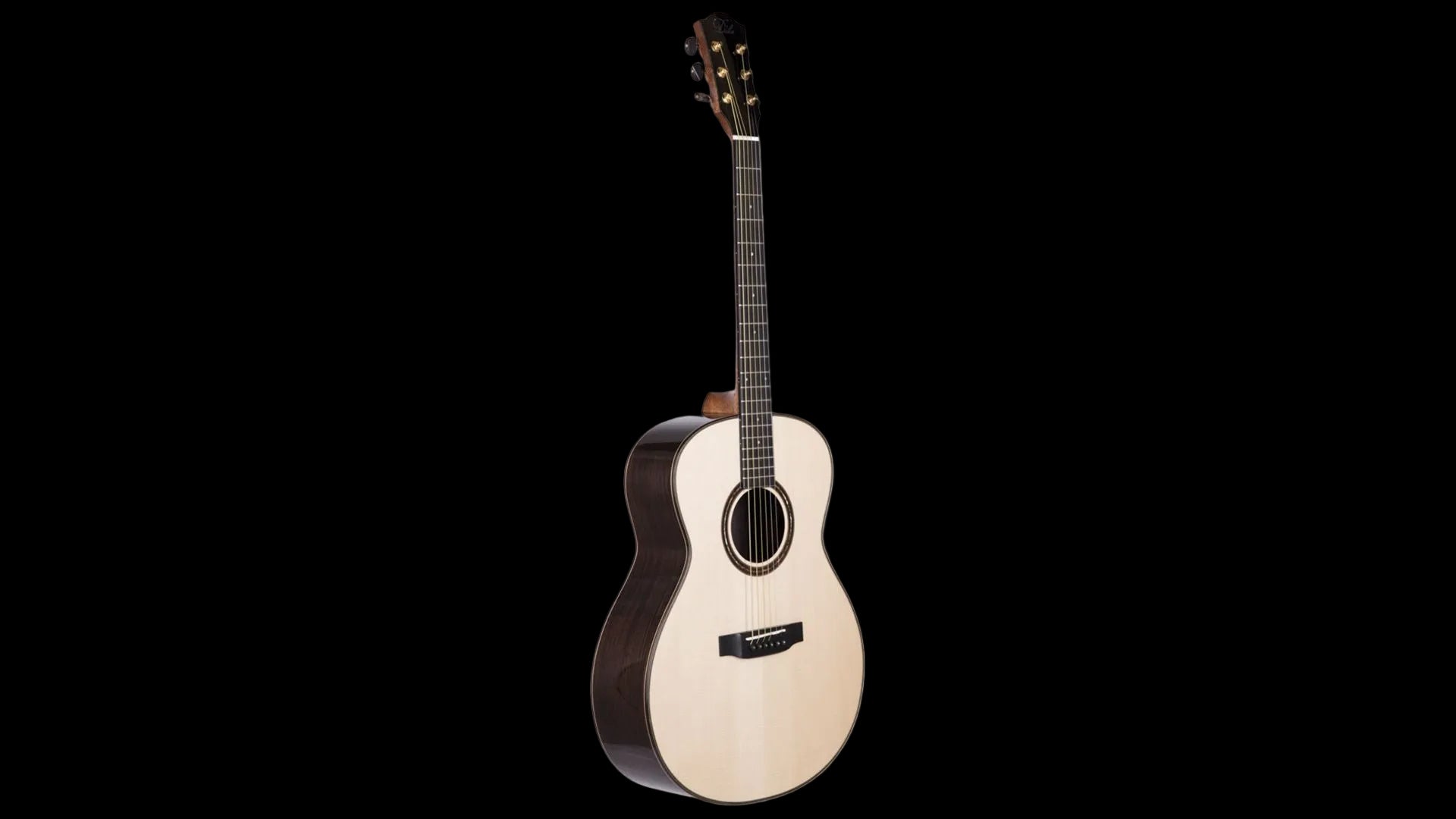 Duke GA-PF-Solid Acoustic Guitar (Inc. Deluxe Gigbag)