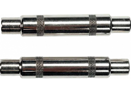 1/4" MONO MALE / 1/4" MONO FEMALE X 2 - Richards Guitars Of Stratford Upon Avon