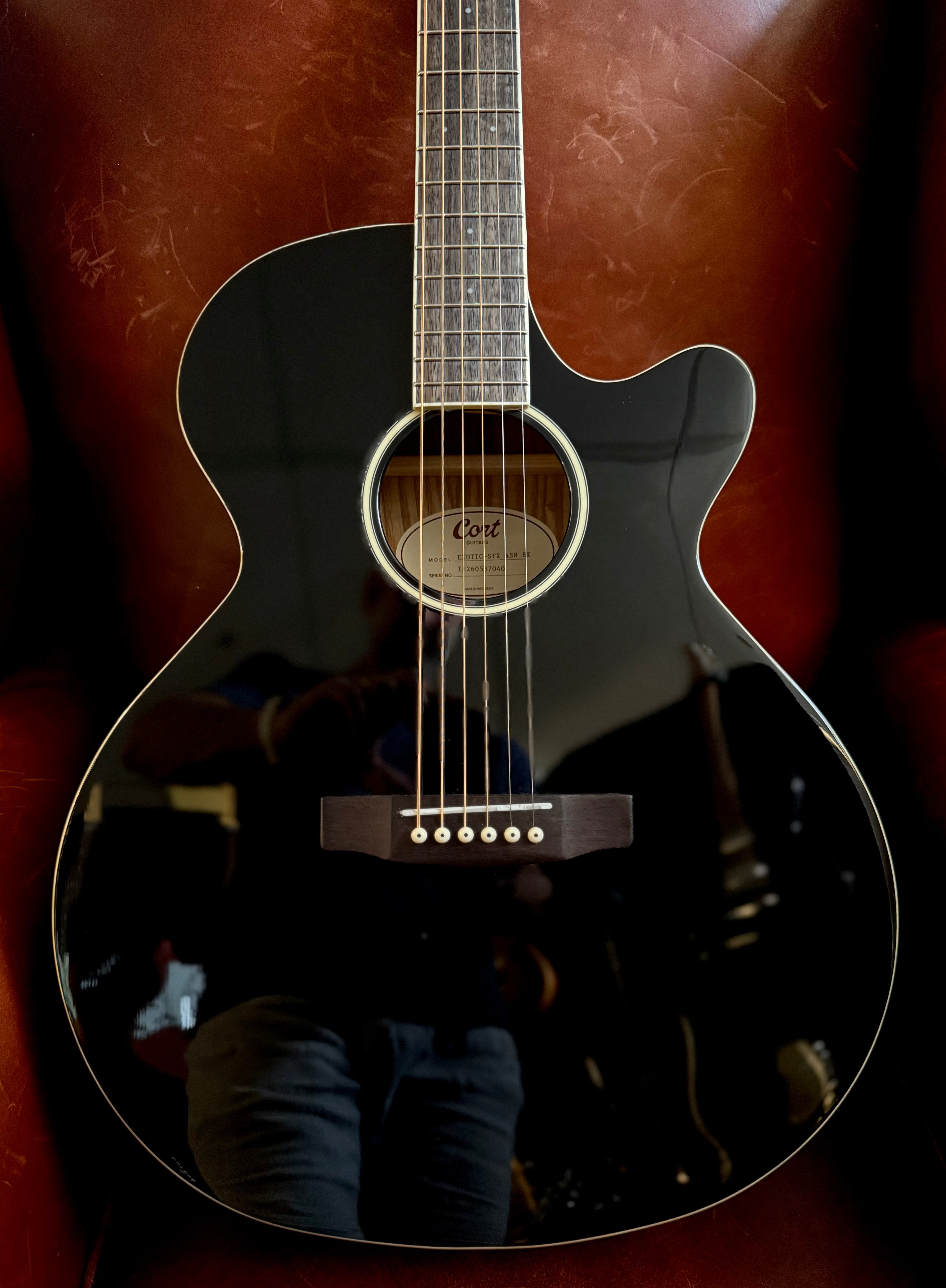 Cort Exotic SFX Ash Electro Acoustic Guitar w' Solid Spruce Top
