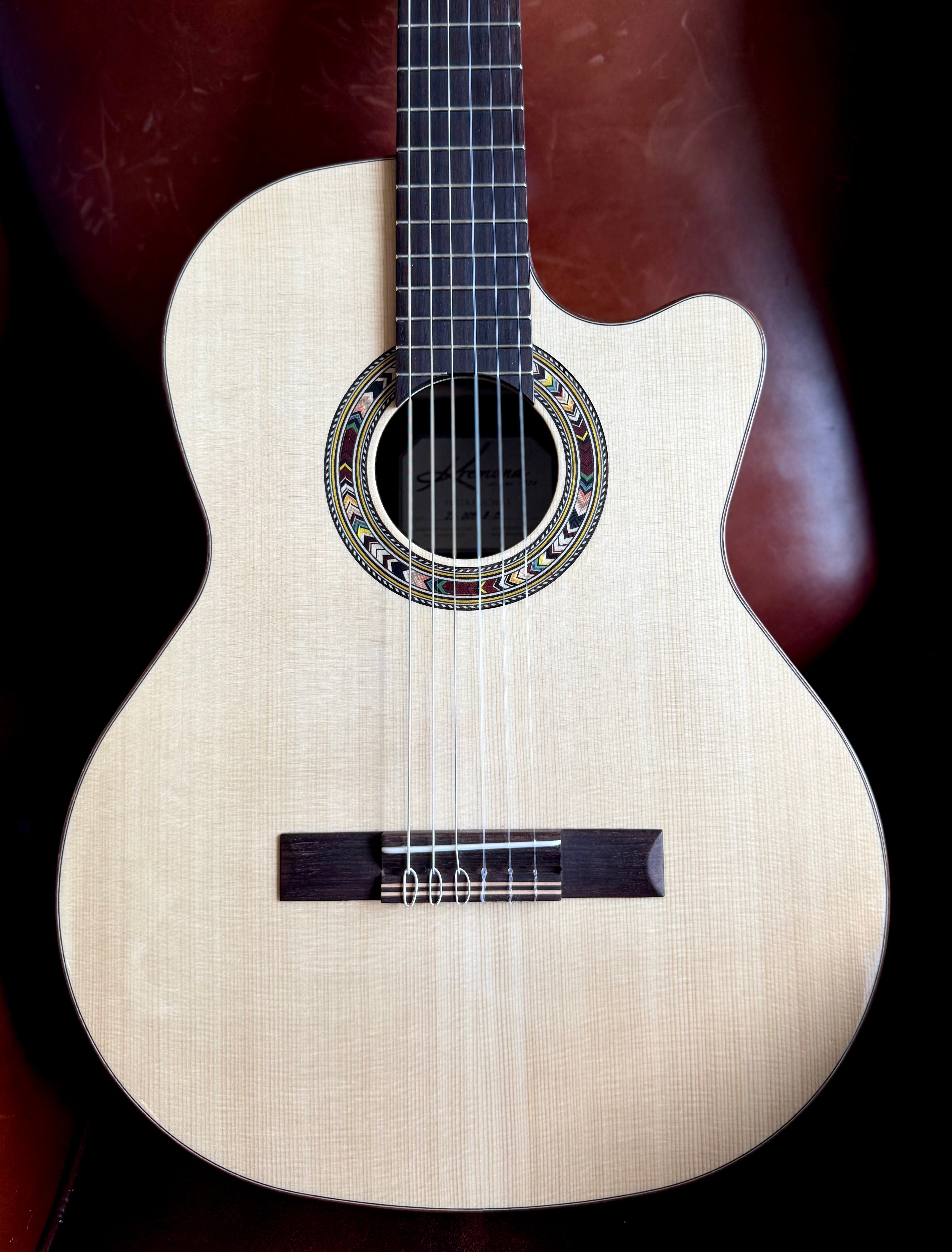 Kremona F65CWS, Solid Spruce, Indian Rosewood Back & Sides, Hand Made Electro Nylon Strung Guitar