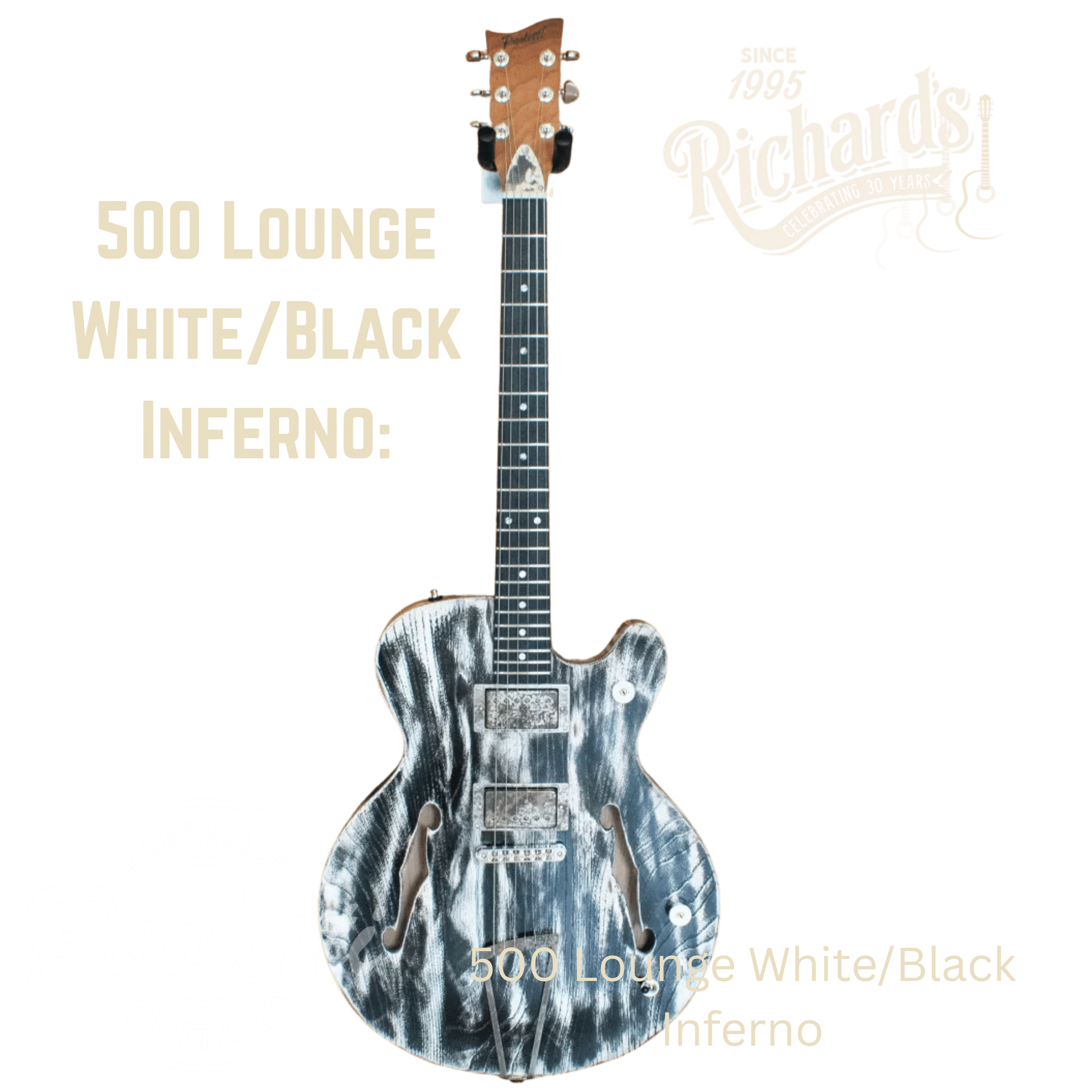 Paoletti 500 Lounge White/Black Inferno