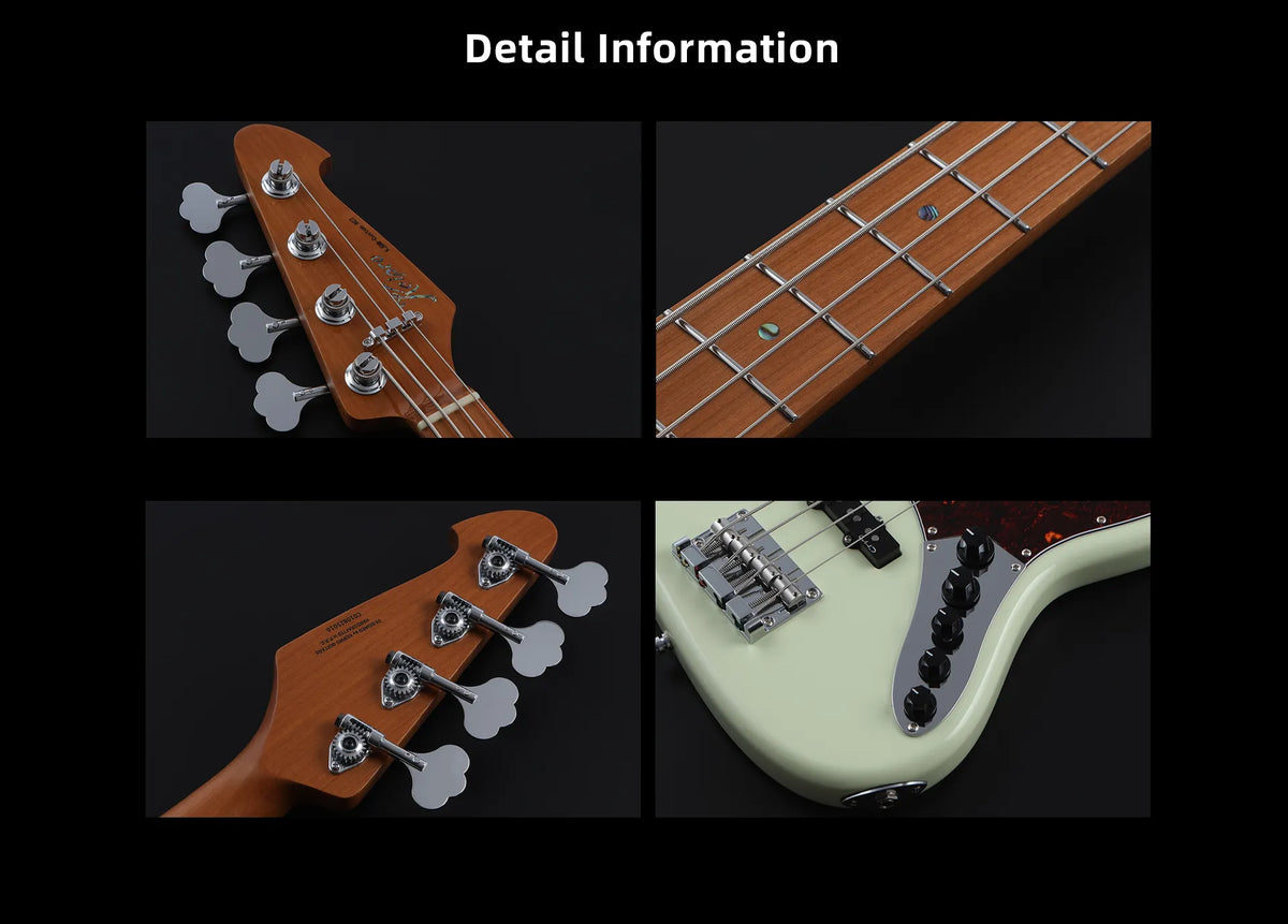 Keipro KJBM-Custom Act MBL Bass Guitar