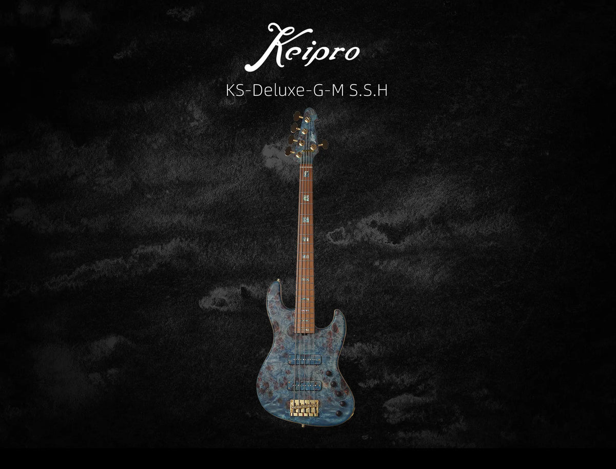 Keipro KJBM5-Custom Premium-B Bass Guitar