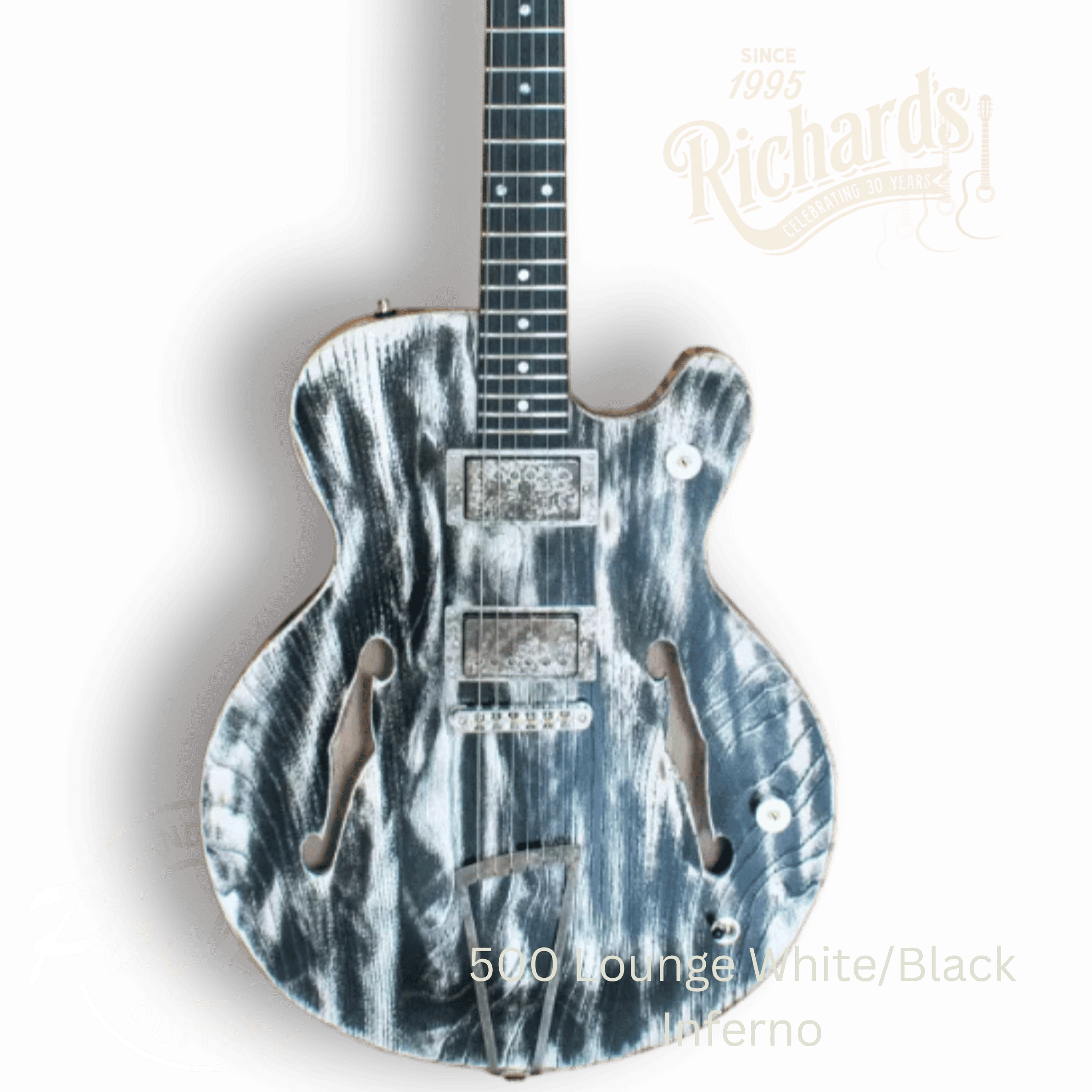 Paoletti 500 Lounge White/Black Inferno