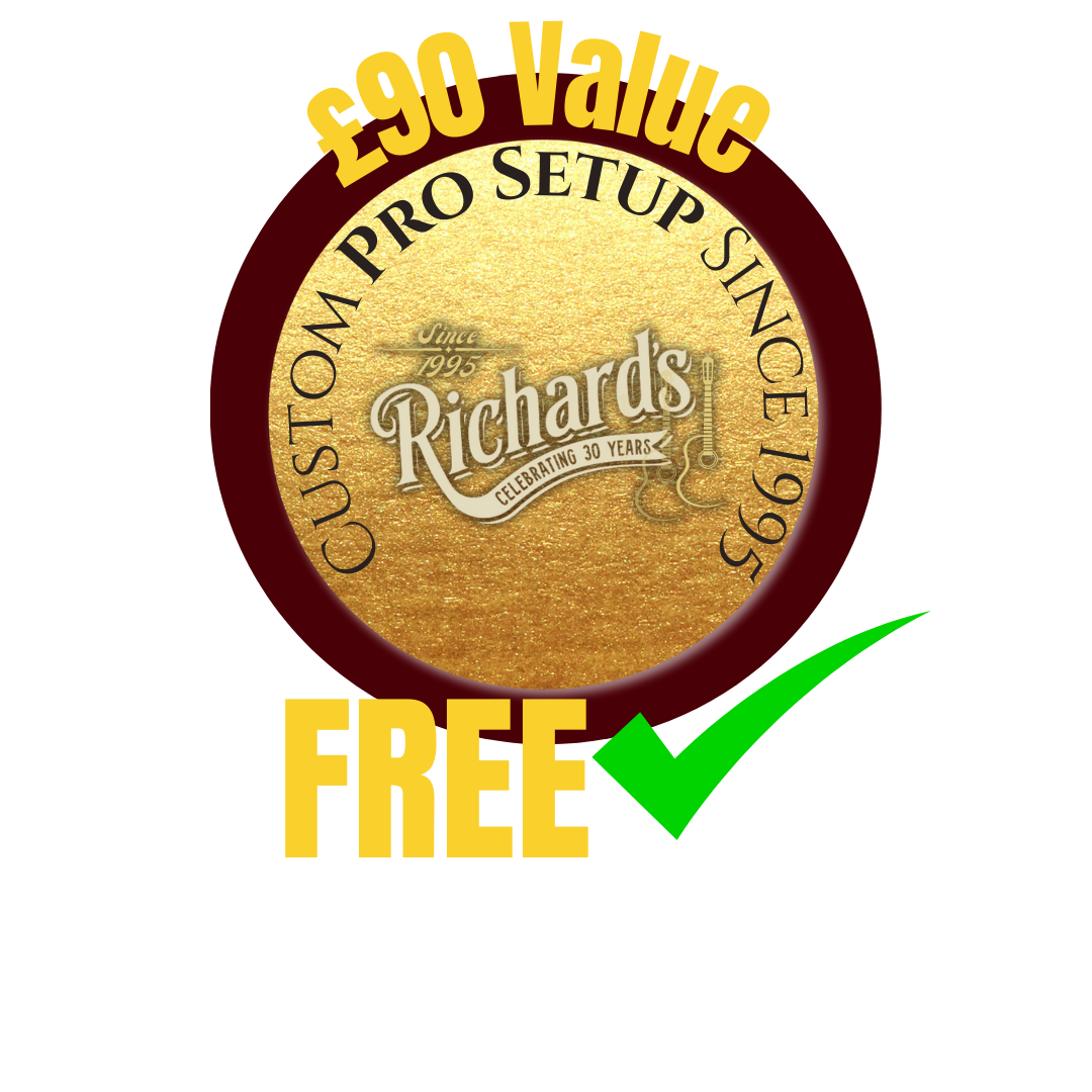 Custom Pro Setup Package (Total Value £225), Pro Guitar Setup for sale at Richards Guitars.
