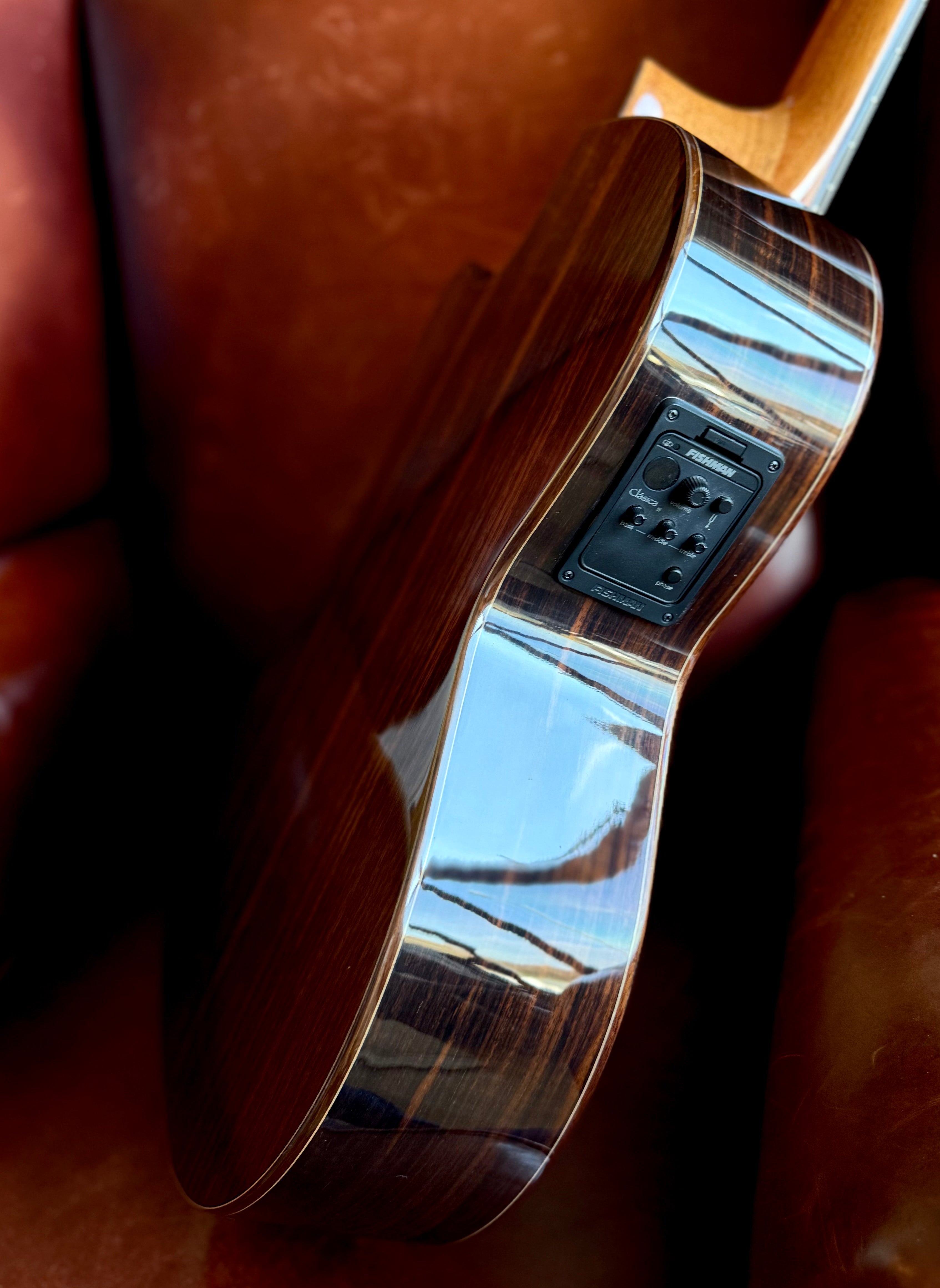 Kremona F65CWS, Solid Spruce, Indian Rosewood Back & Sides, Hand Made Electro Nylon Strung Guitar