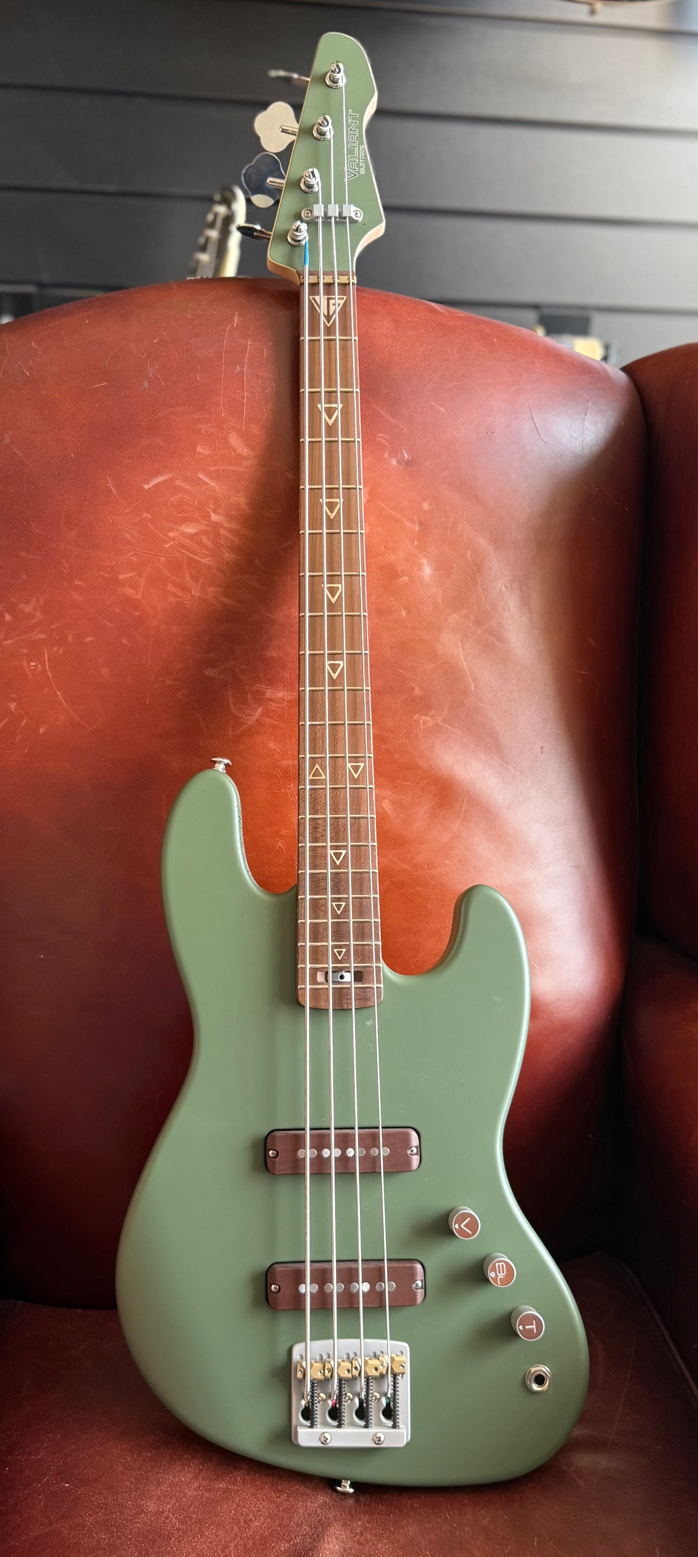 Valiant Mini Bass Olive Green. World Class Precision Engineered Mini Bass - INCREDIBLE!