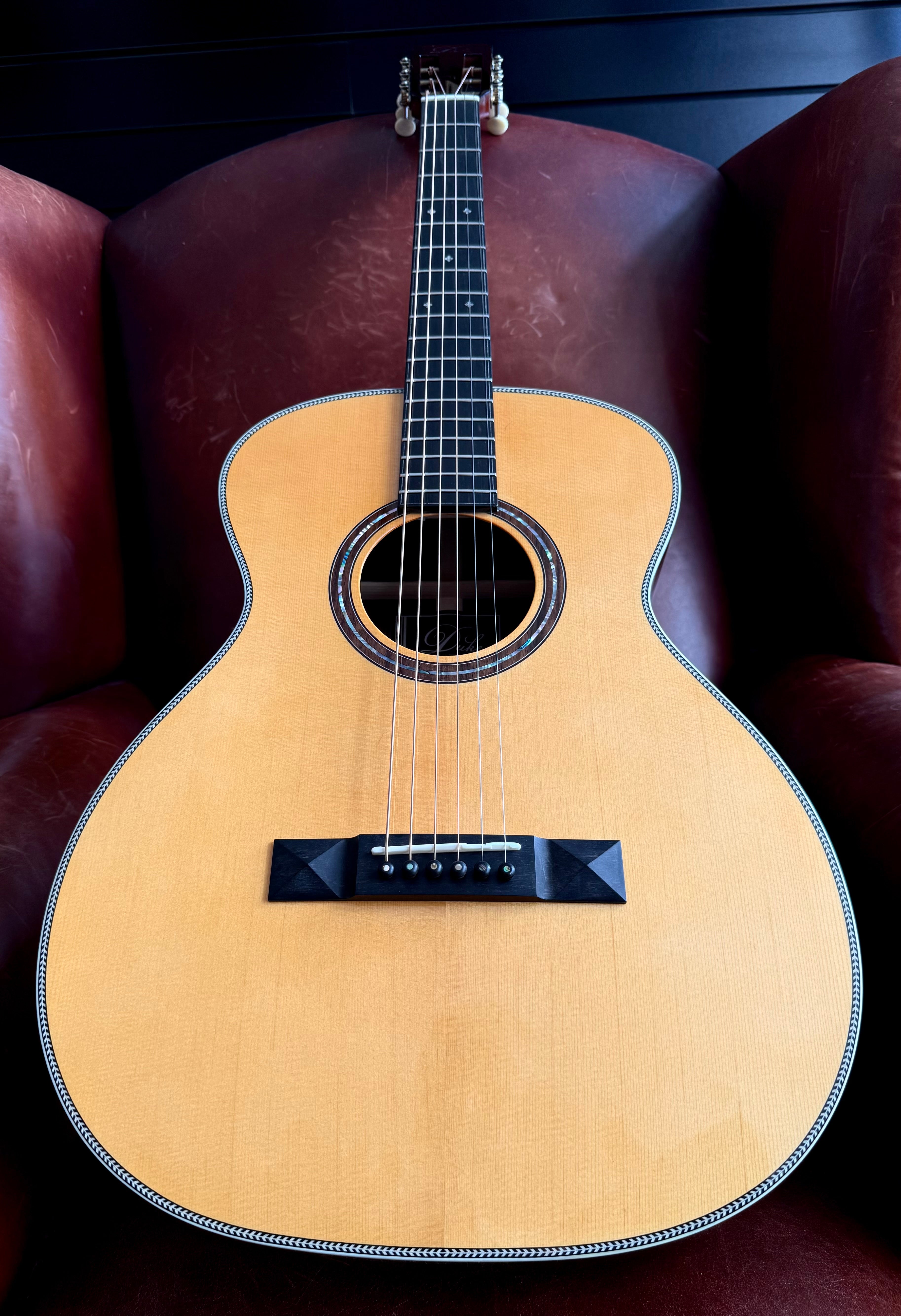 Buy Duke A PF Solid 630mm Scale All Solid Acoustic With Rosewood Back & Sides (Inc Gigbag)