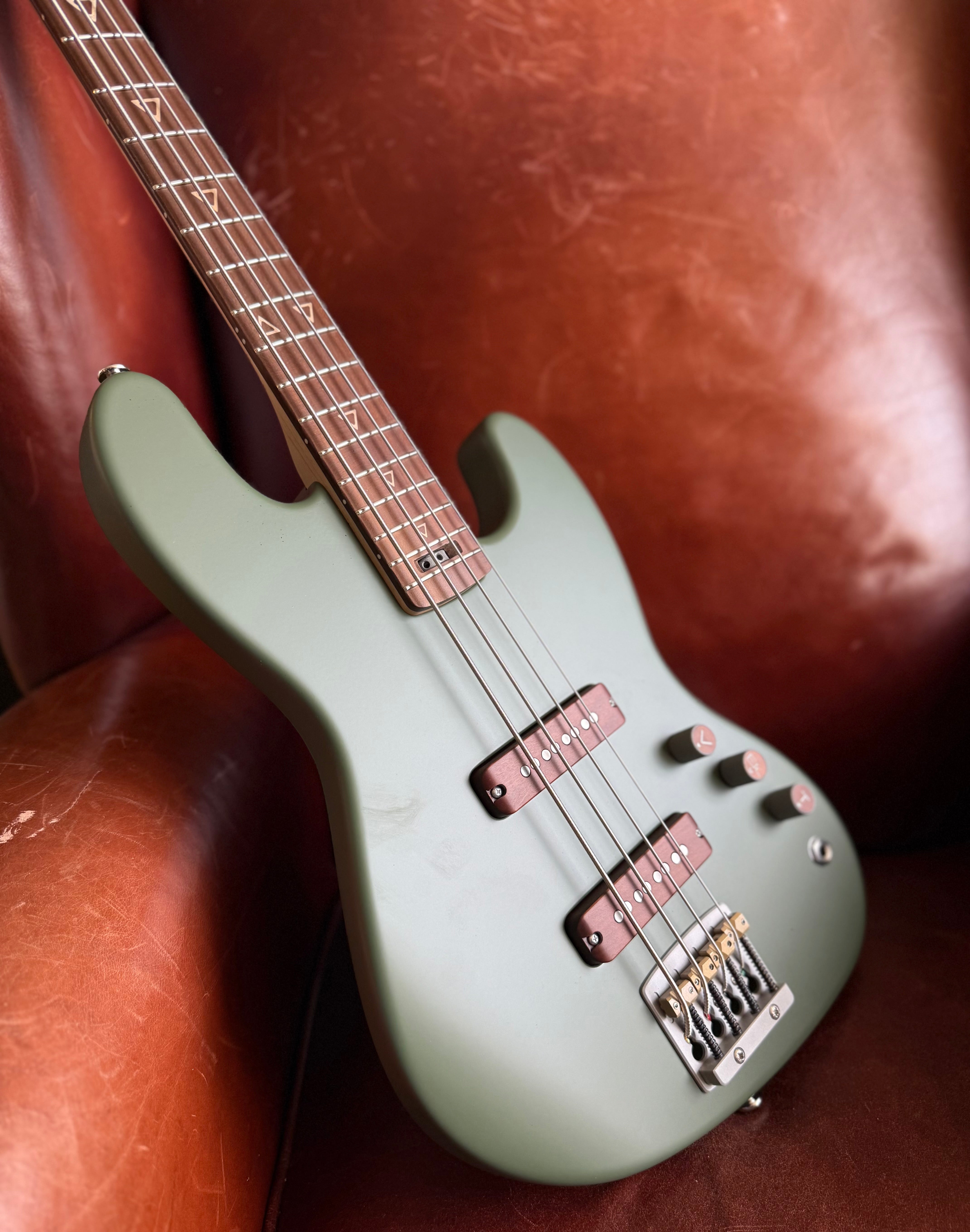 Valiant Mini Bass Olive Green. World Class Precision Engineered Mini Bass - INCREDIBLE!