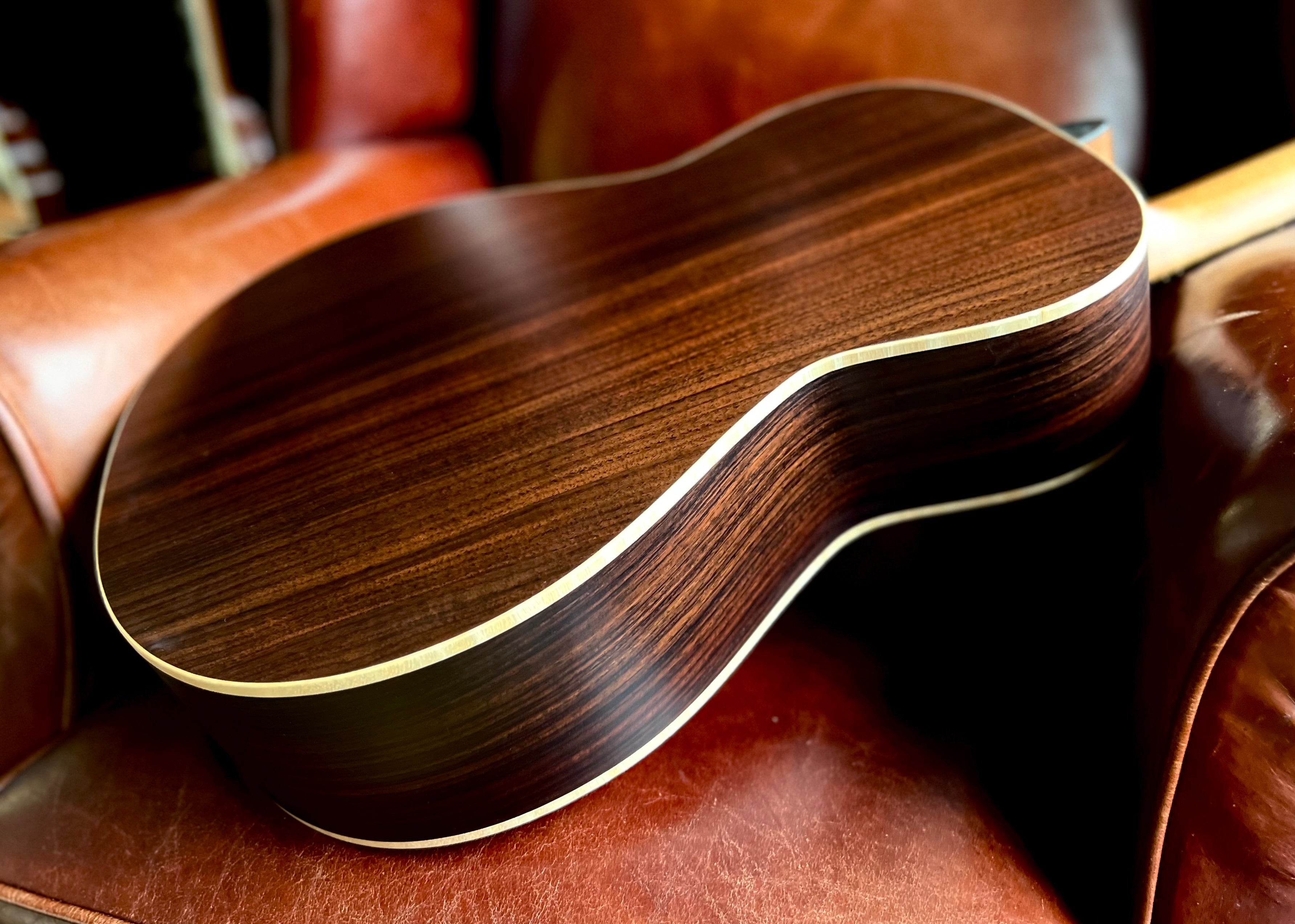 Dowina Rosewood OMG-SWS Deluxe OM Body Acoustic Guitar, Acoustic Guitar for sale at Richards Guitars.