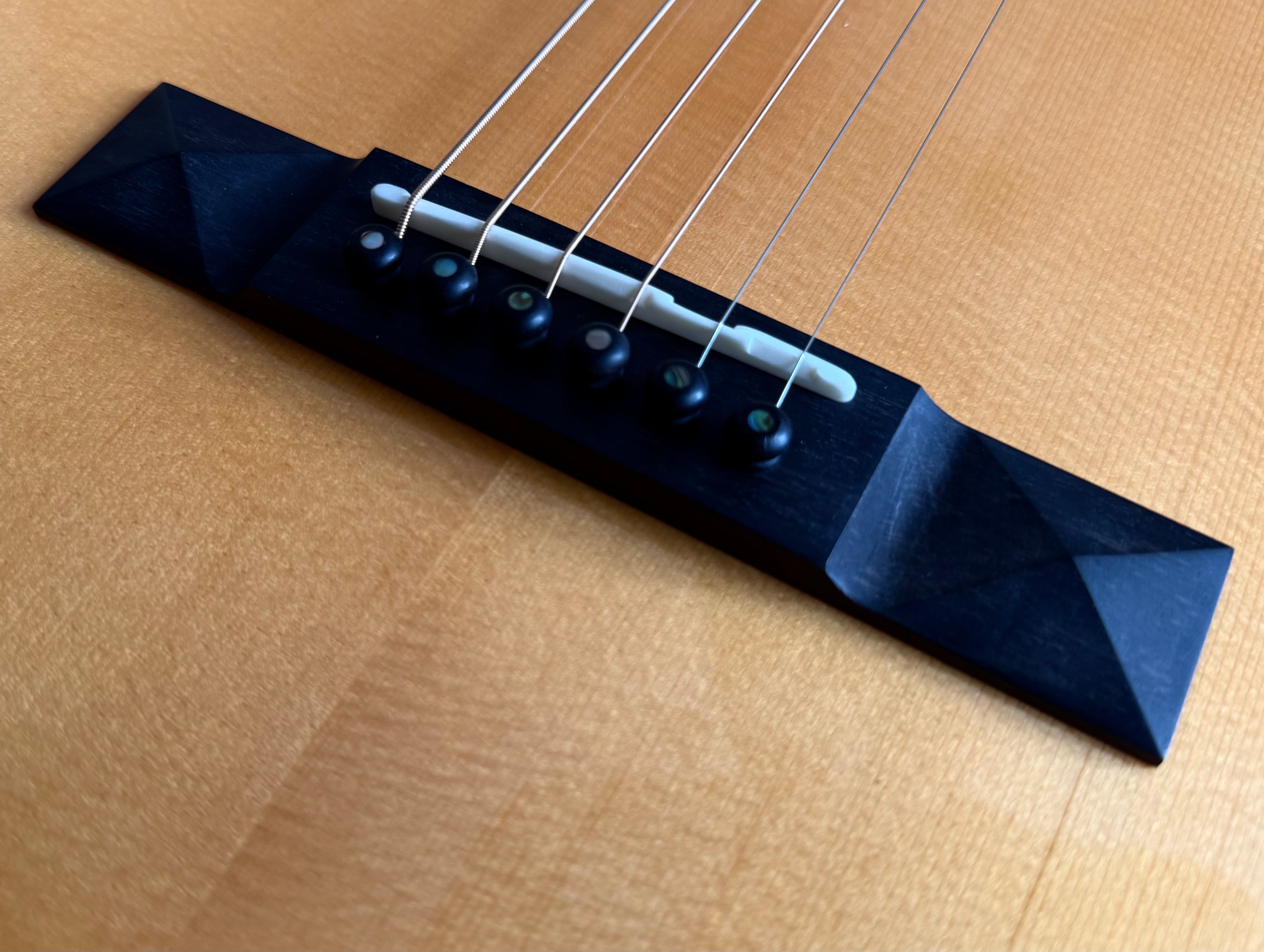 Buy Duke A PF Solid 630mm Scale All Solid Acoustic With Rosewood Back & Sides (Inc Gigbag)