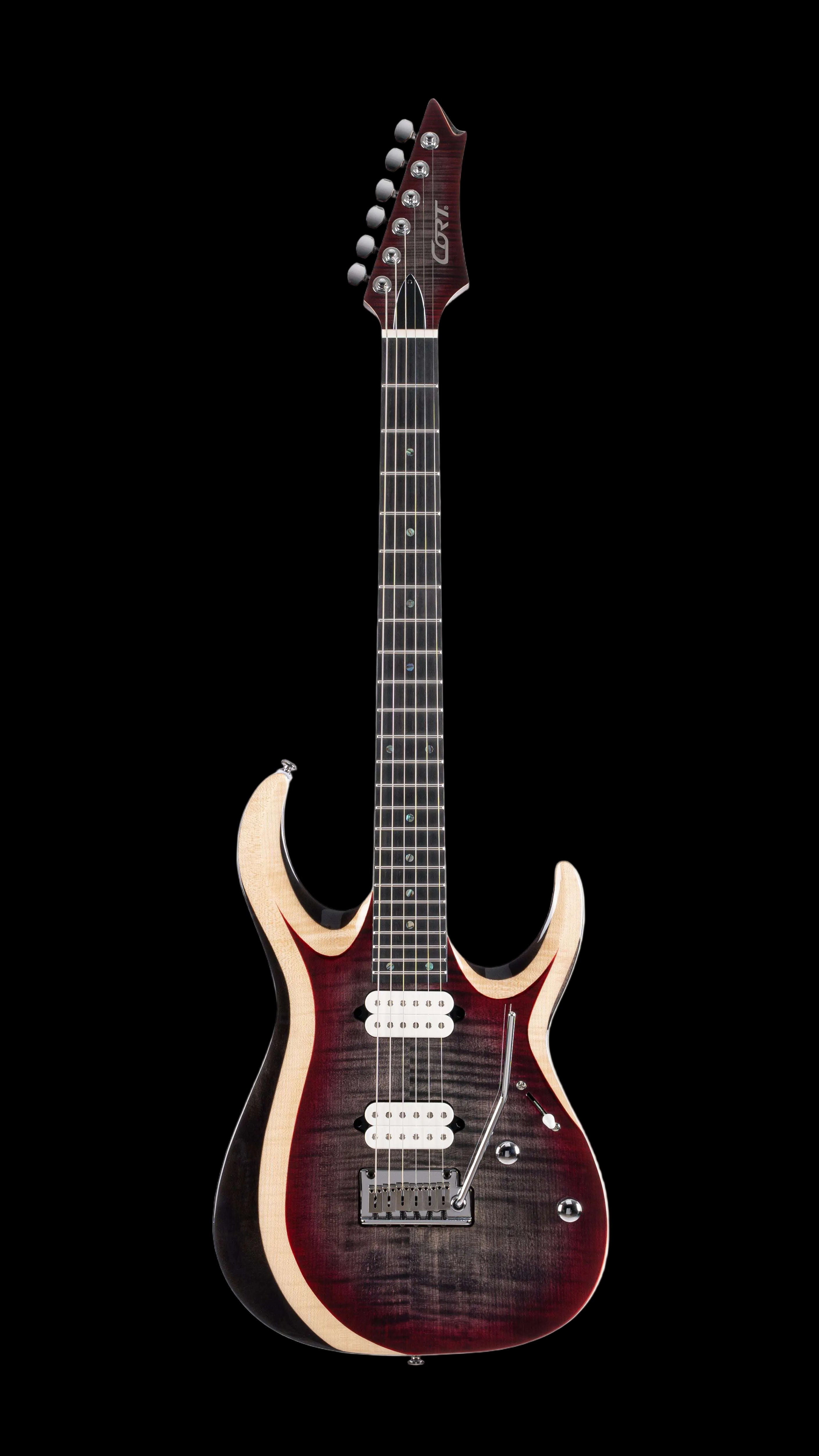 Cort X700 Duality II Lava Burst w/bag, Electric Guitar for sale at Richards Guitars.