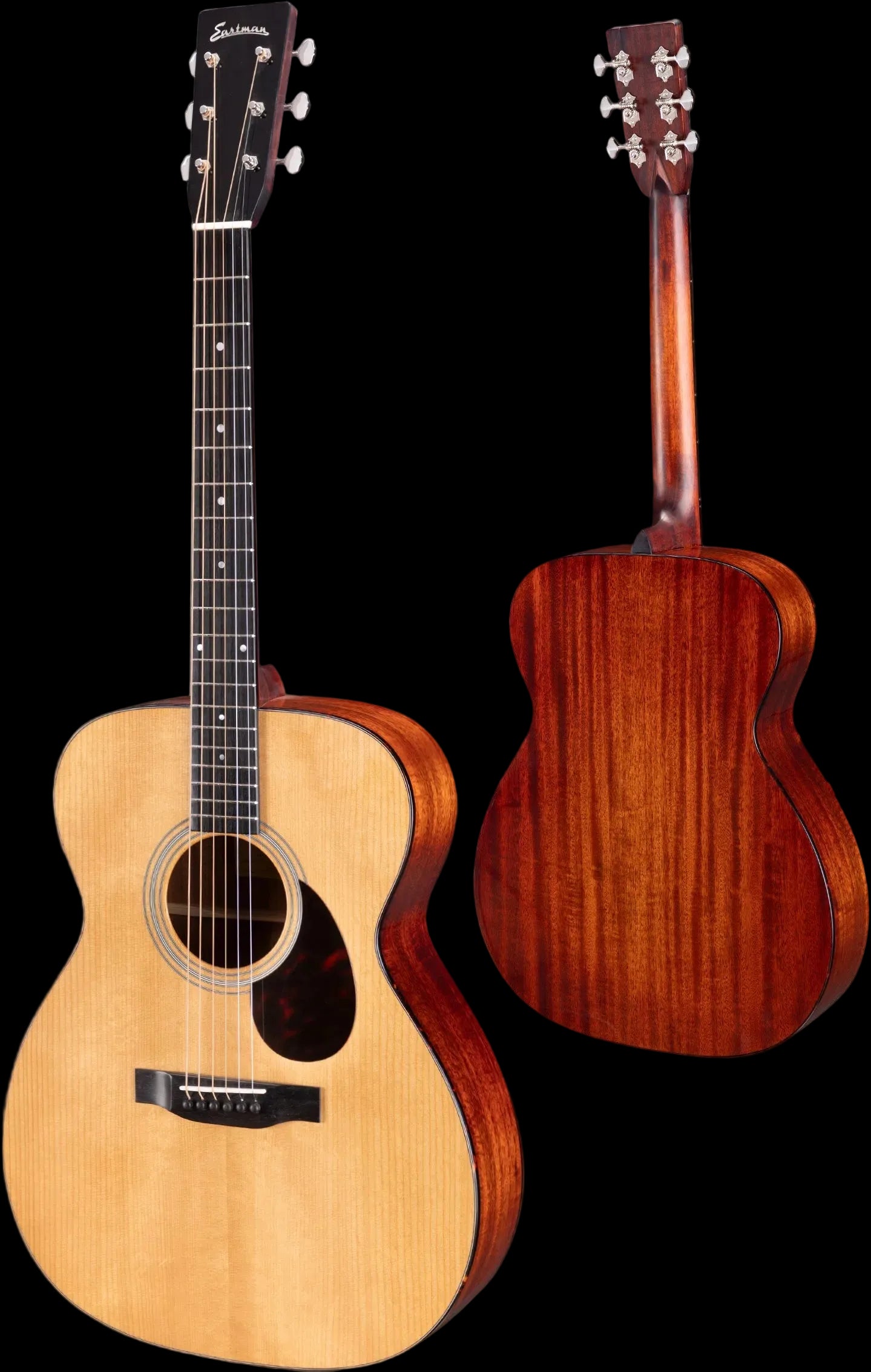 Eastman E10OM-TC Natural Acoustic Guitar (Price inc. Custom Pro Setup Package)