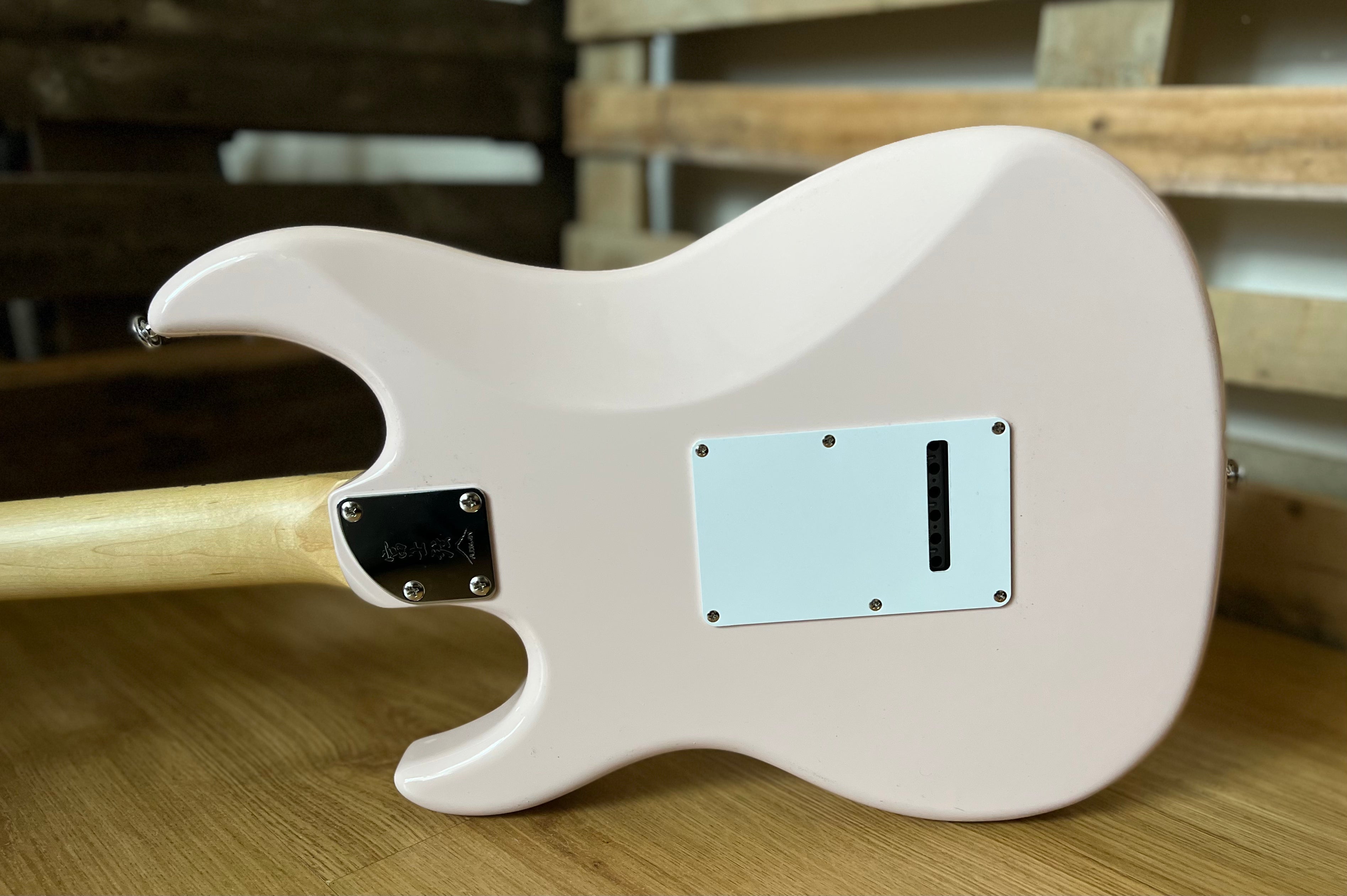 FGN J Standard Odyssey JOS2TDM, Shell Pink With Gig Bag, Electric Guitar for sale at Richards Guitars.