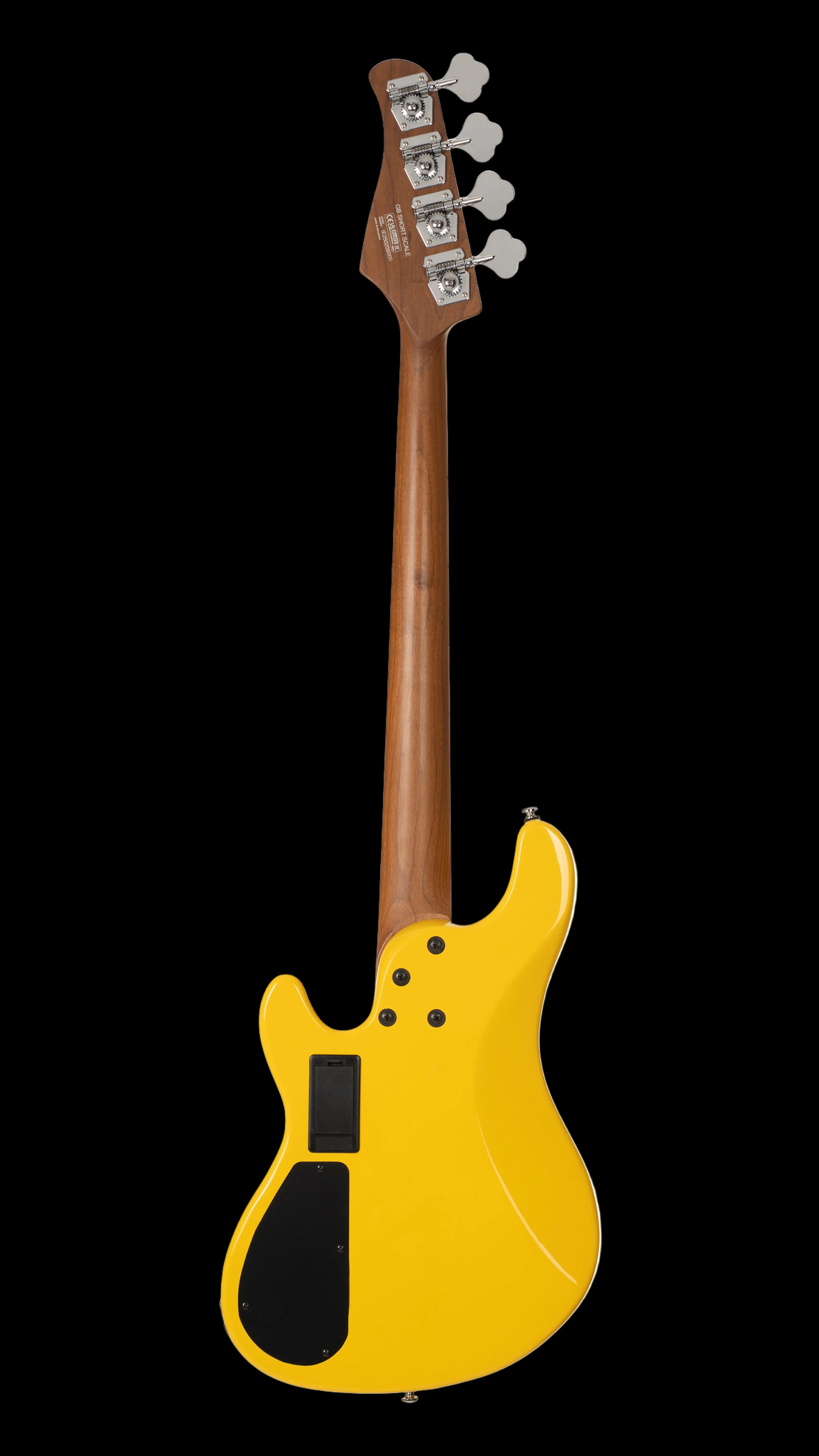 Cort GB Short Scale Bass Guitar Yellow Crush