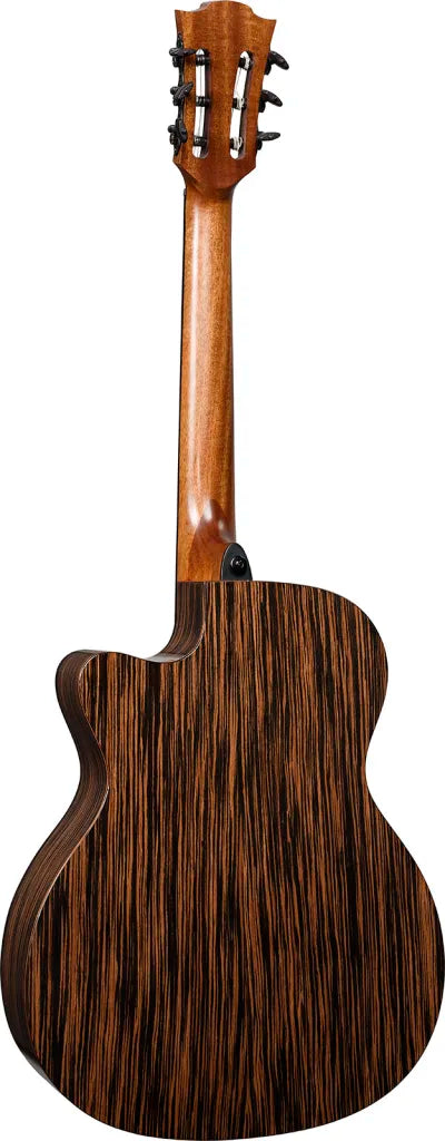 LAG HyVibe 50 H2 - Nylon Strung Auditorium Cutaway Electro Acoustic Smart Guitar