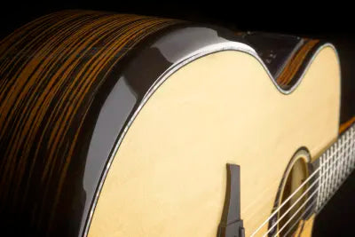 LAG HyVibe 50 H2 - Nylon Strung Auditorium Cutaway Electro Acoustic Smart Guitar