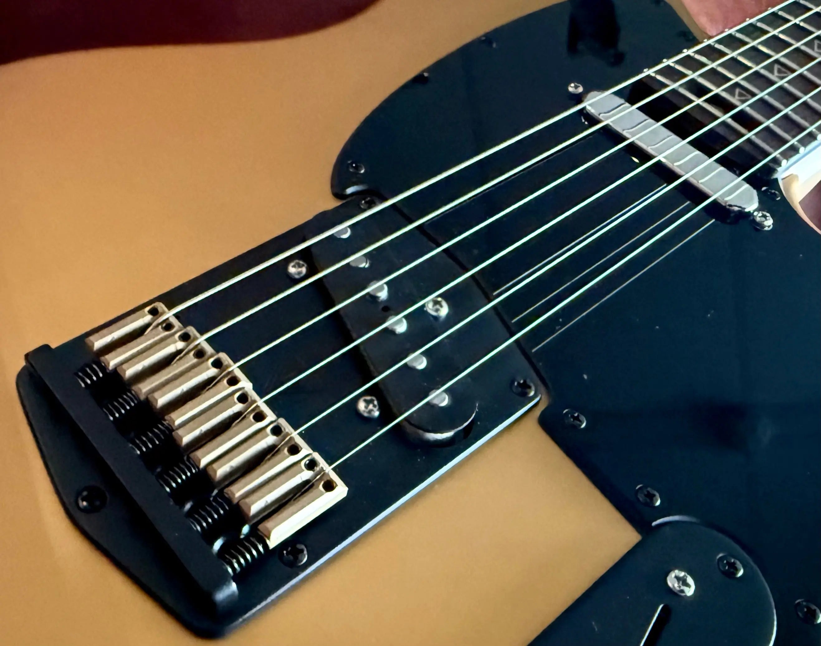 Valiant Titan Pure Gold Satin Electric Guitar With Stainless Steel Frets Upgrade guitar for sale uk