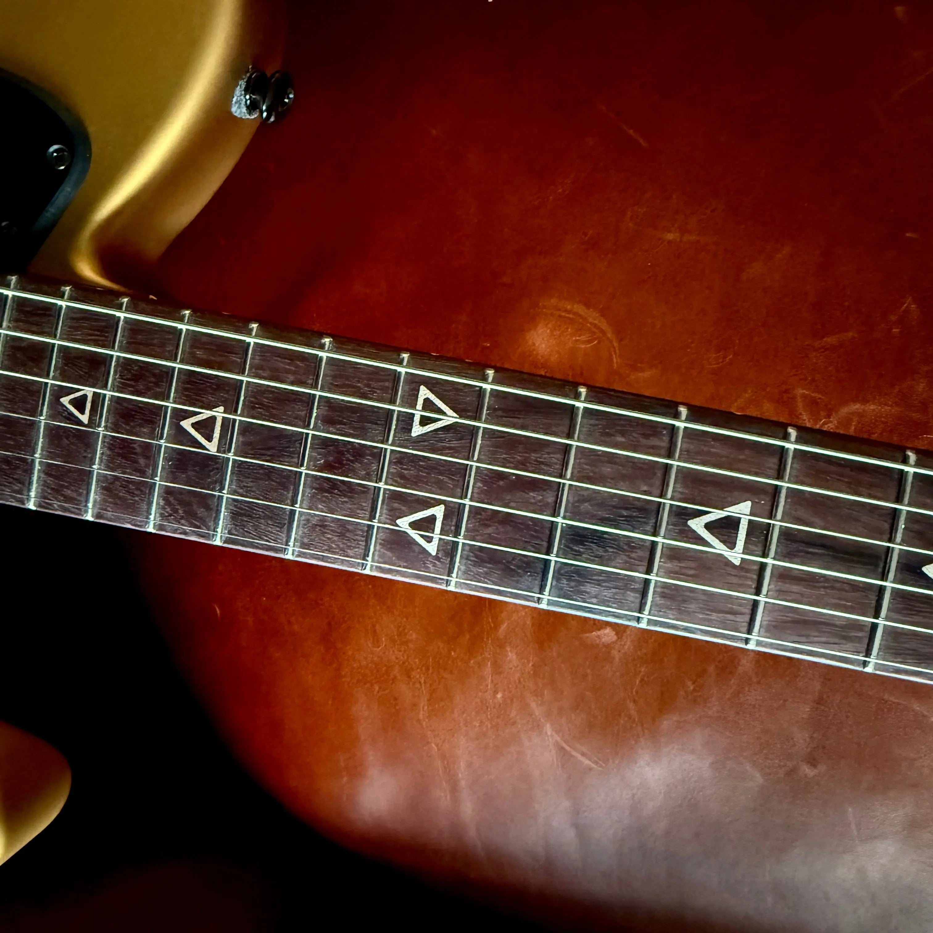 Valiant Titan Pure Gold Satin Electric Guitar With Stainless Steel Frets Upgrade guitar for sale uk