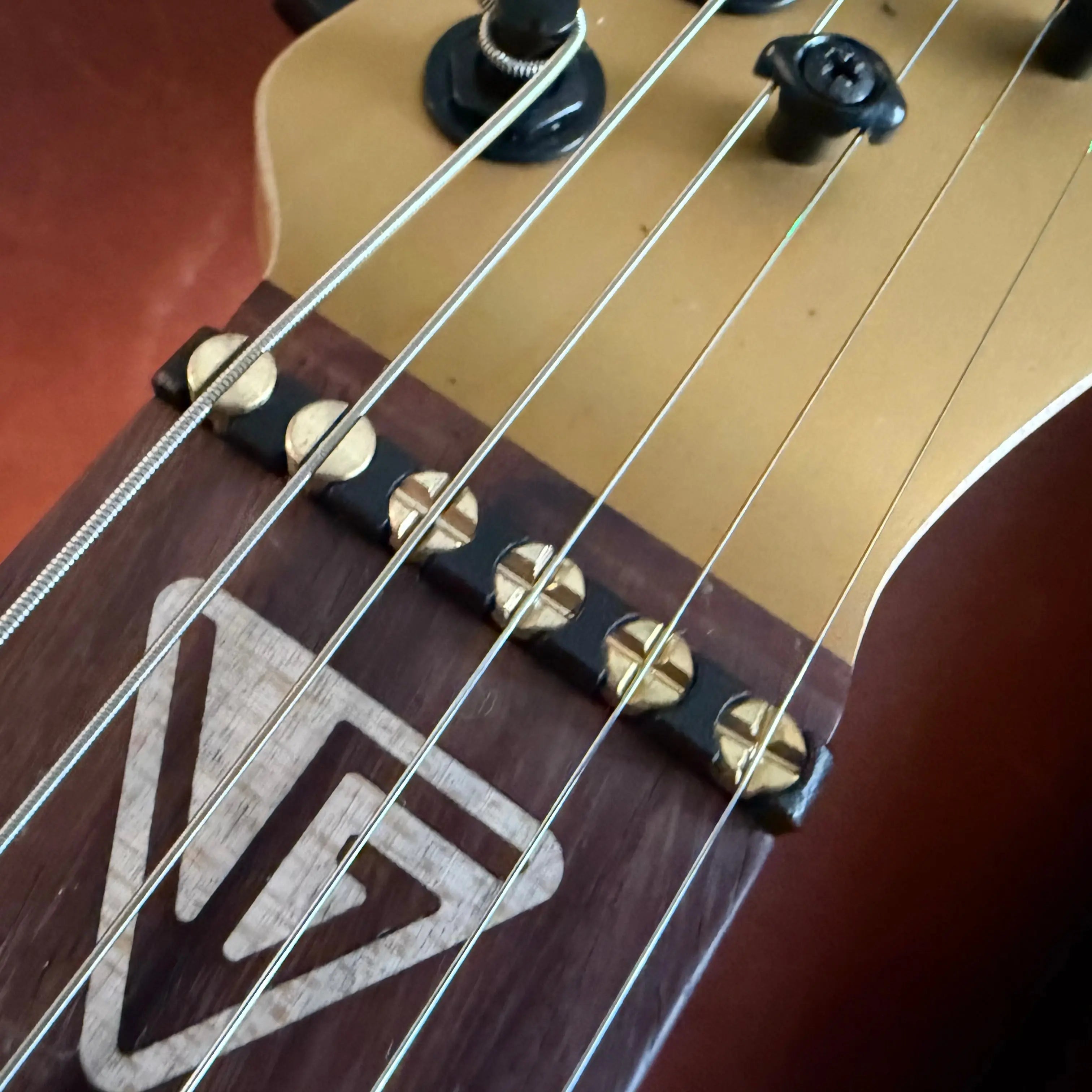 Valiant Titan Pure Gold Satin Electric Guitar With Stainless Steel Frets Upgrade guitar for sale uk