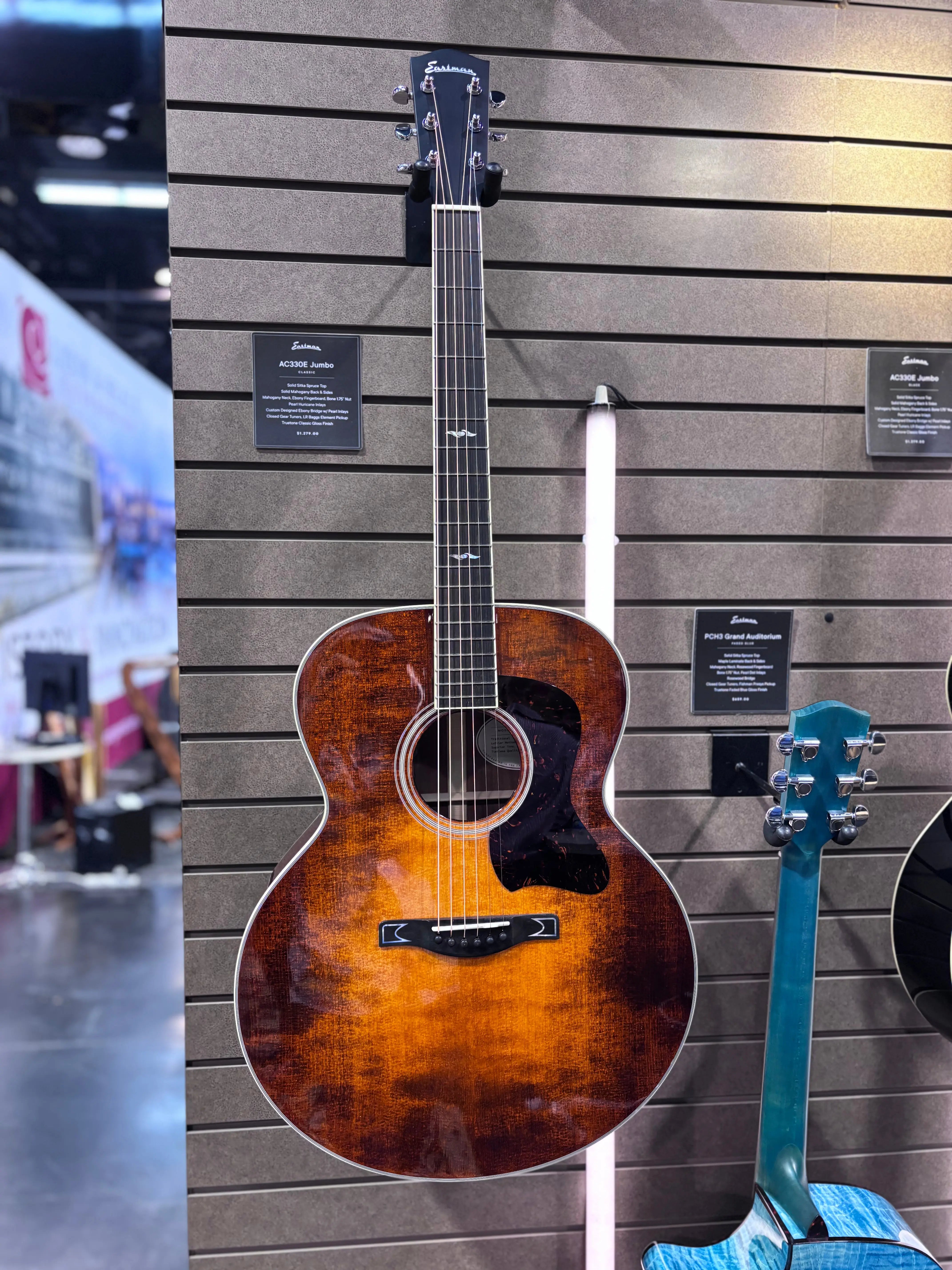 Eastman AC330-E Classic Jumbo Electro Inc £225 Custom Pro Setup Package FREE guitar for sale uk