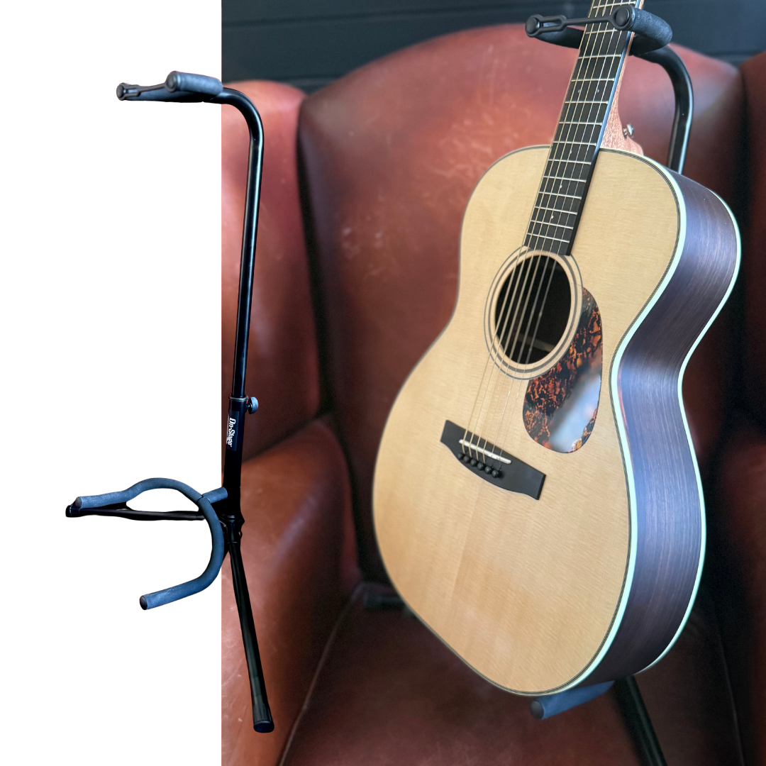 Quality Universal Guitar Stand. Suitable For All Styles Of Guitar (Acoustic, Electric, Bass)