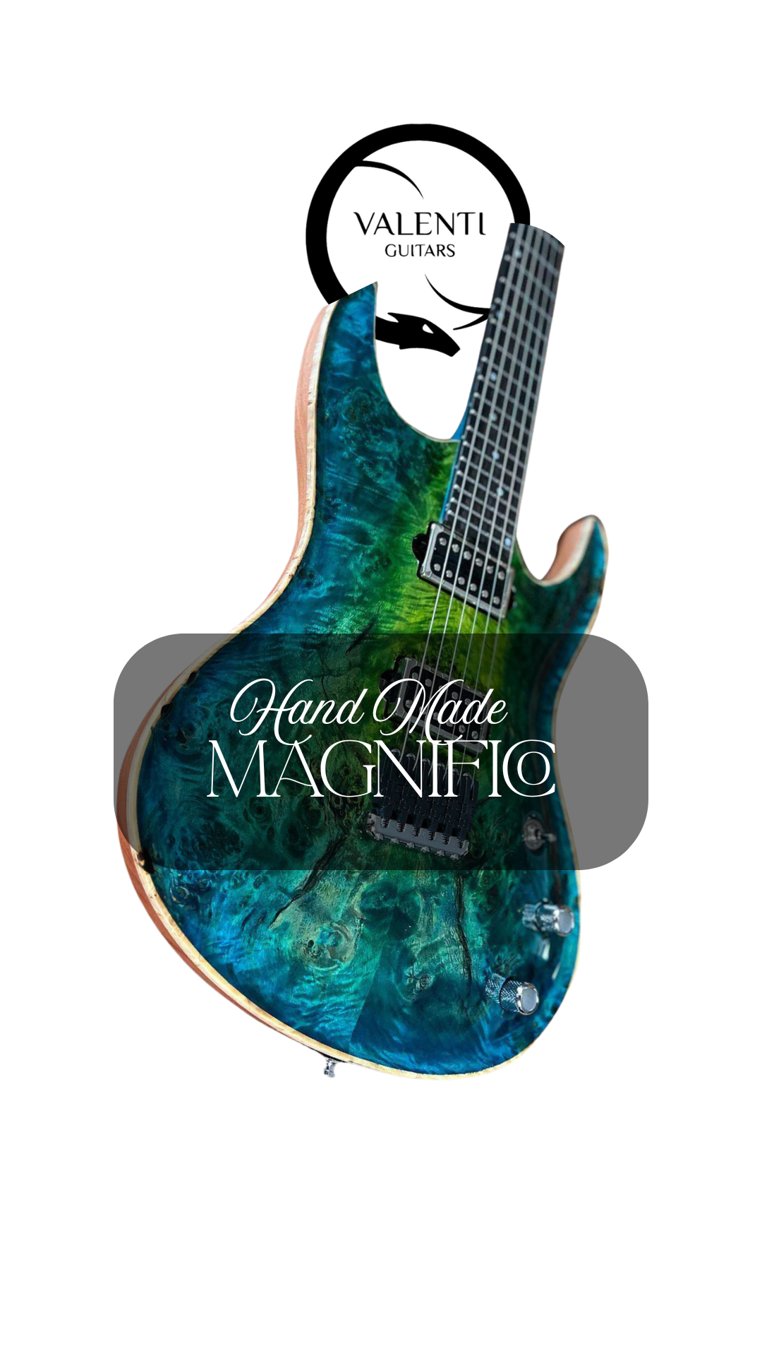 Hand made Vatenti guitars uk