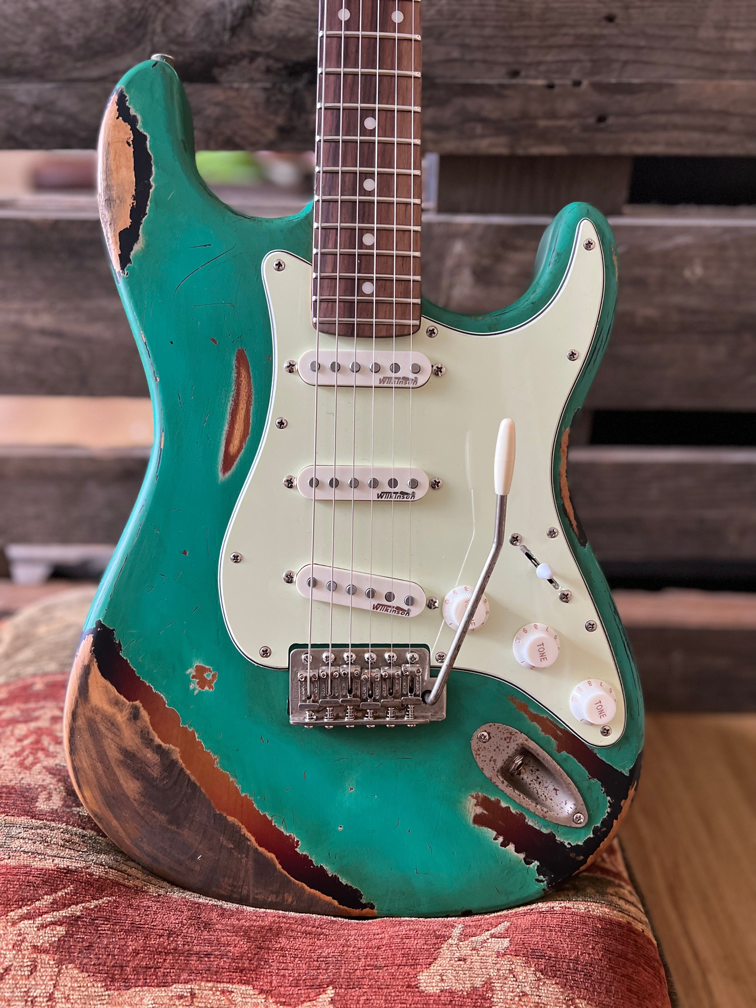 Vintage ProShop V6 "Industrial Punk" Custom Inc. Exclusive Vintage Custom Pro Setup, Electric Guitar for sale at Richards Guitars.