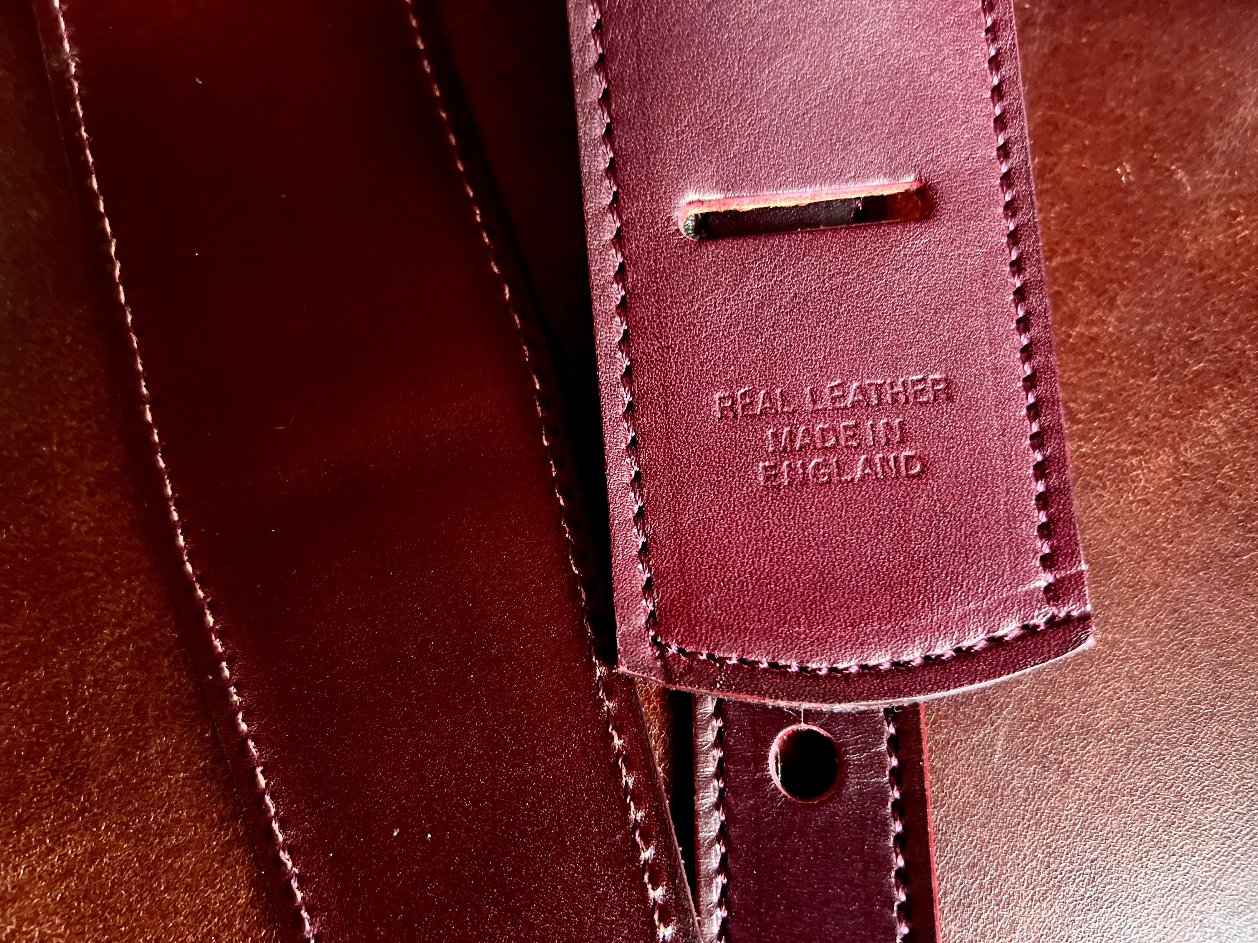Walsall Hand Made Premium Padded Bridle Leather Guitar Strap ( Just £79 when bought with a guitar saving £40), Straps for sale at Richards Guitars.