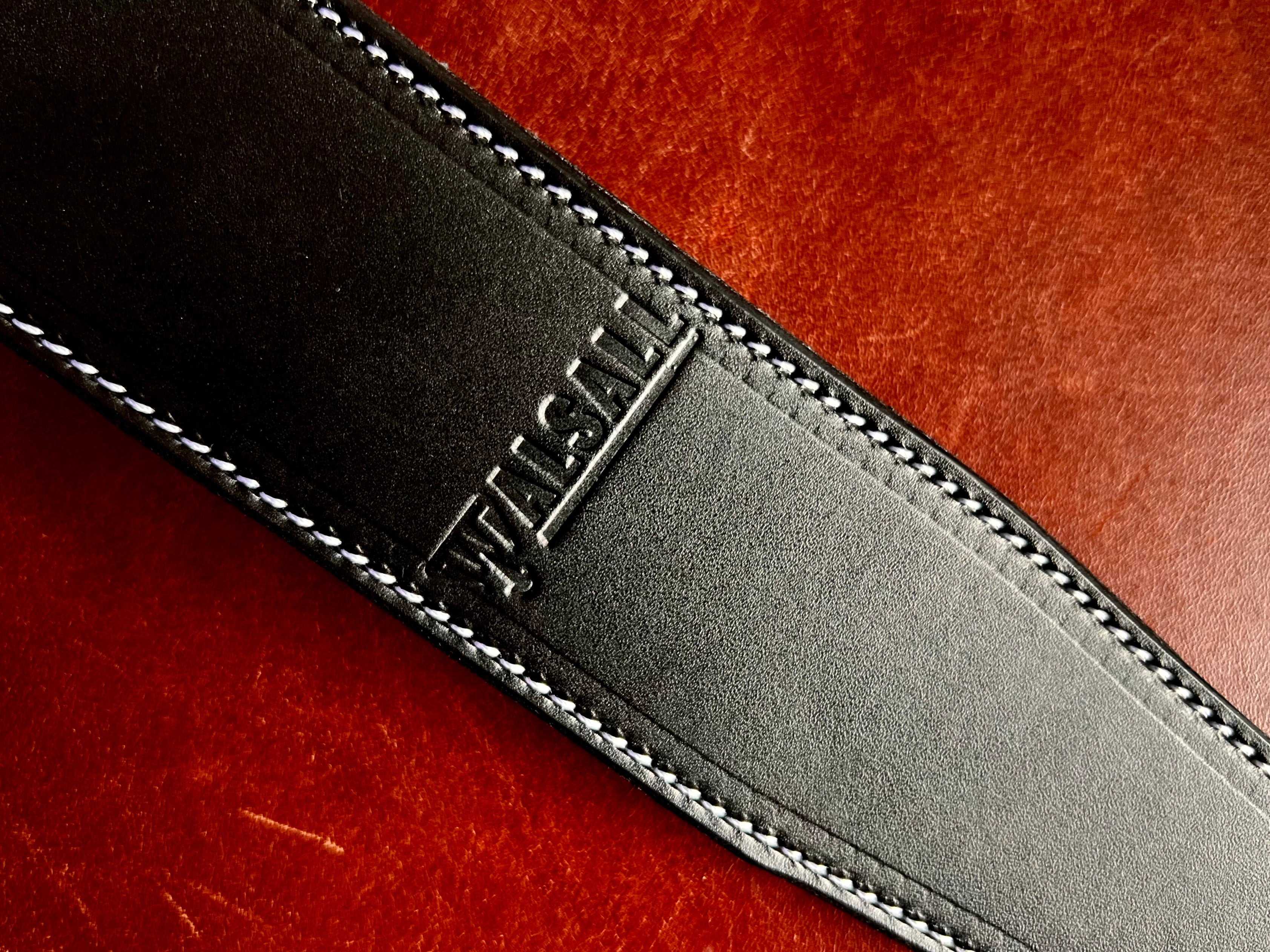 Buy Walsall Hand Made Premium Padded Bridle Leather Guitar Strap Deep Ocean Blue
