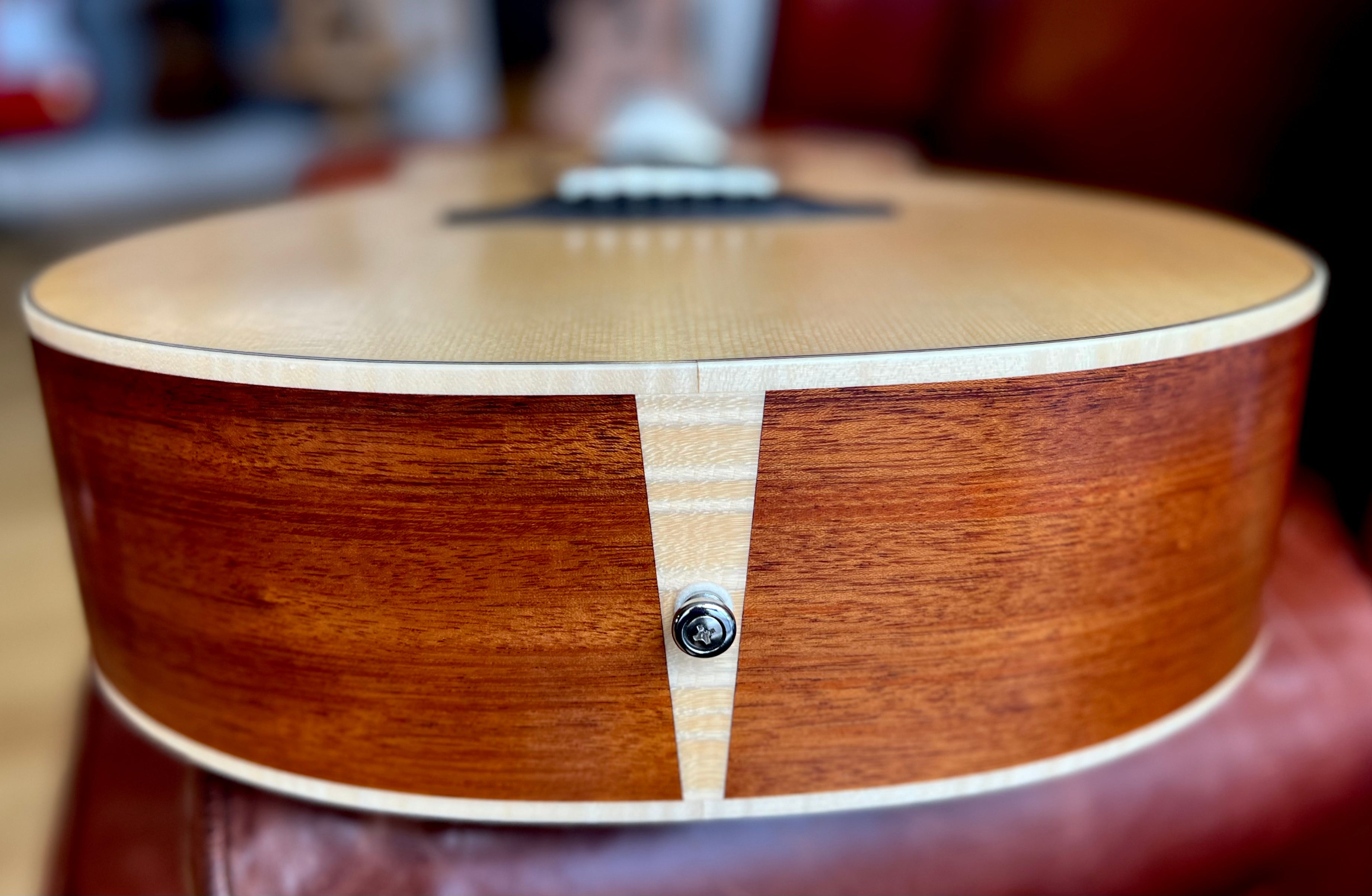 Dowina Mahogany OMG Deluxe-TSWS OM Body Acoustic Guitar, Acoustic Guitar for sale at Richards Guitars.