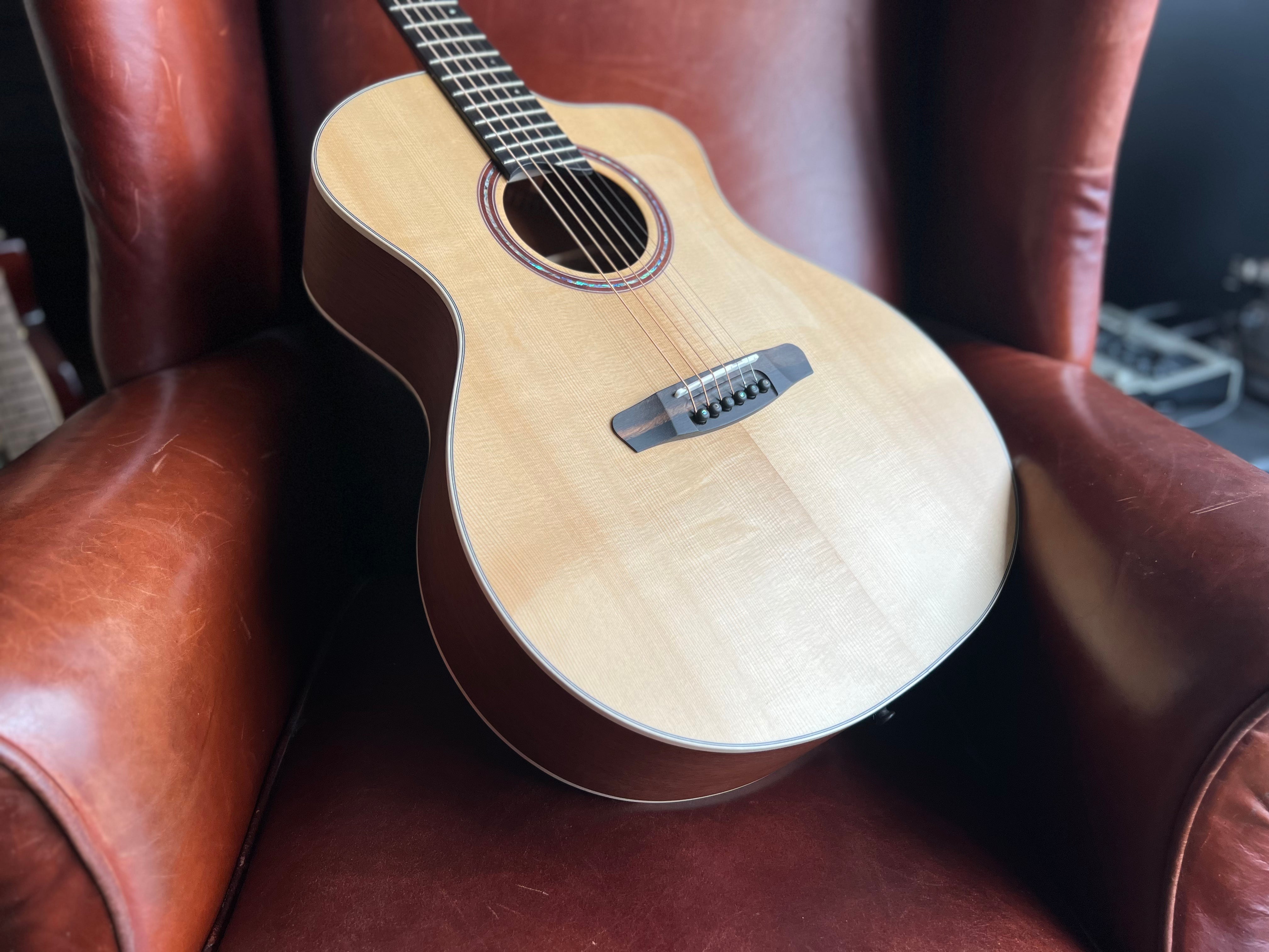 Dowina Walnut GAC Deluxe Torrified Swiss Moon Spruce, Acoustic Guitar for sale at Richards Guitars.