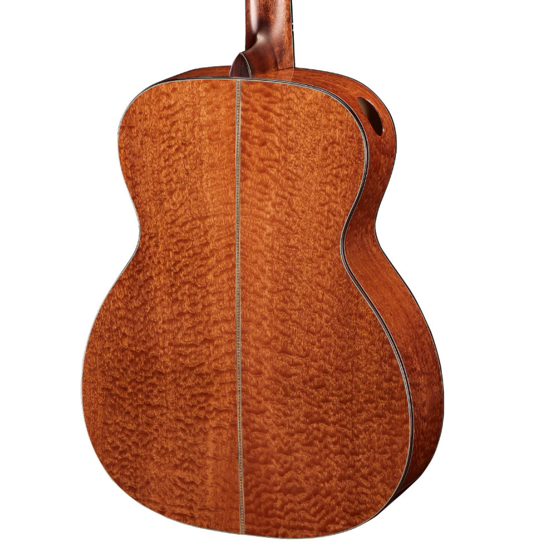Eastman L-OM-QS, natural, Acoustic Guitar, Acoustic Guitar for sale at Richards Guitars.