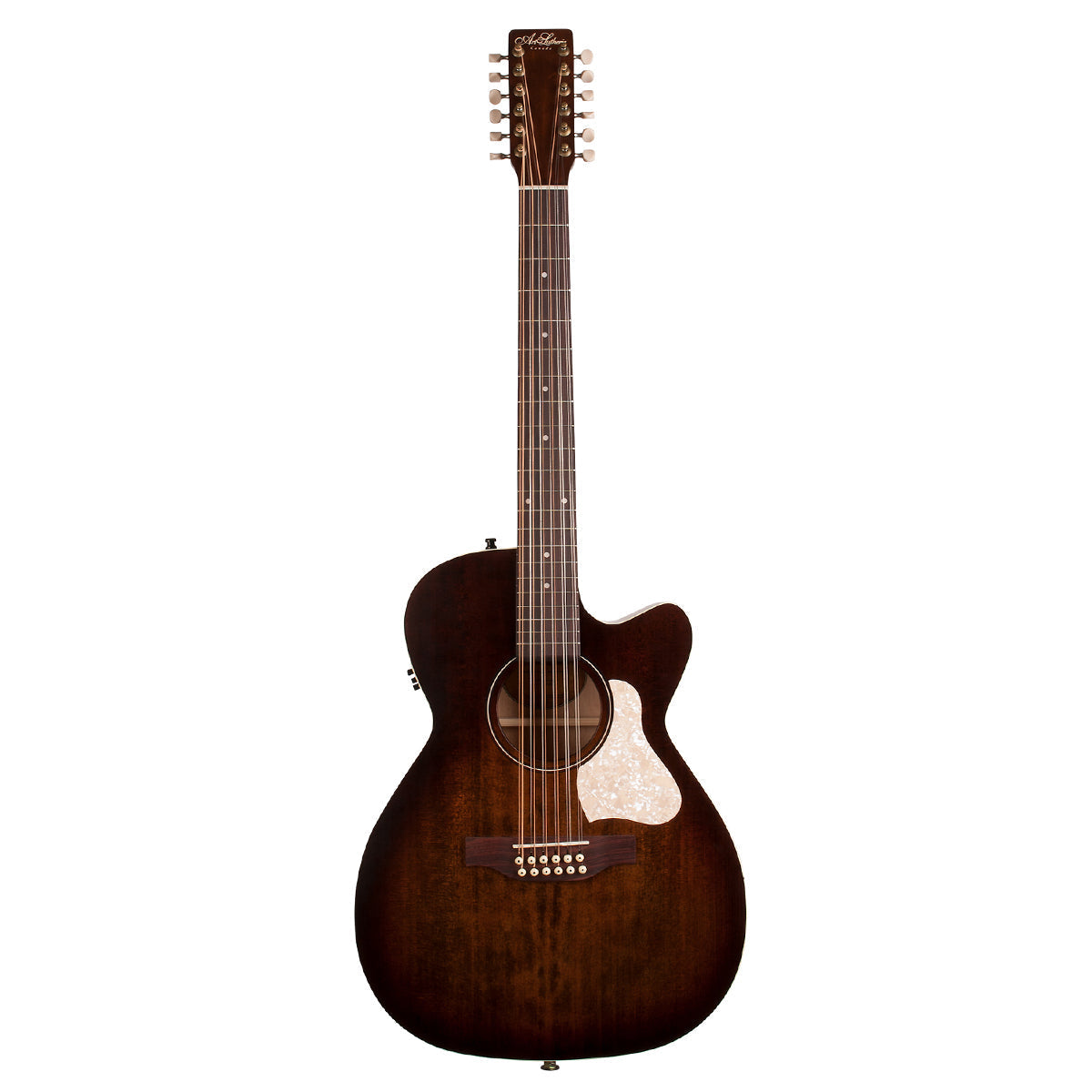 Art & Lutherie Legacy 12 String Electro-Acoustic Guitar ~ Bourbon Burst ~ PreSys II-Richards Guitars Of Stratford Upon Avon