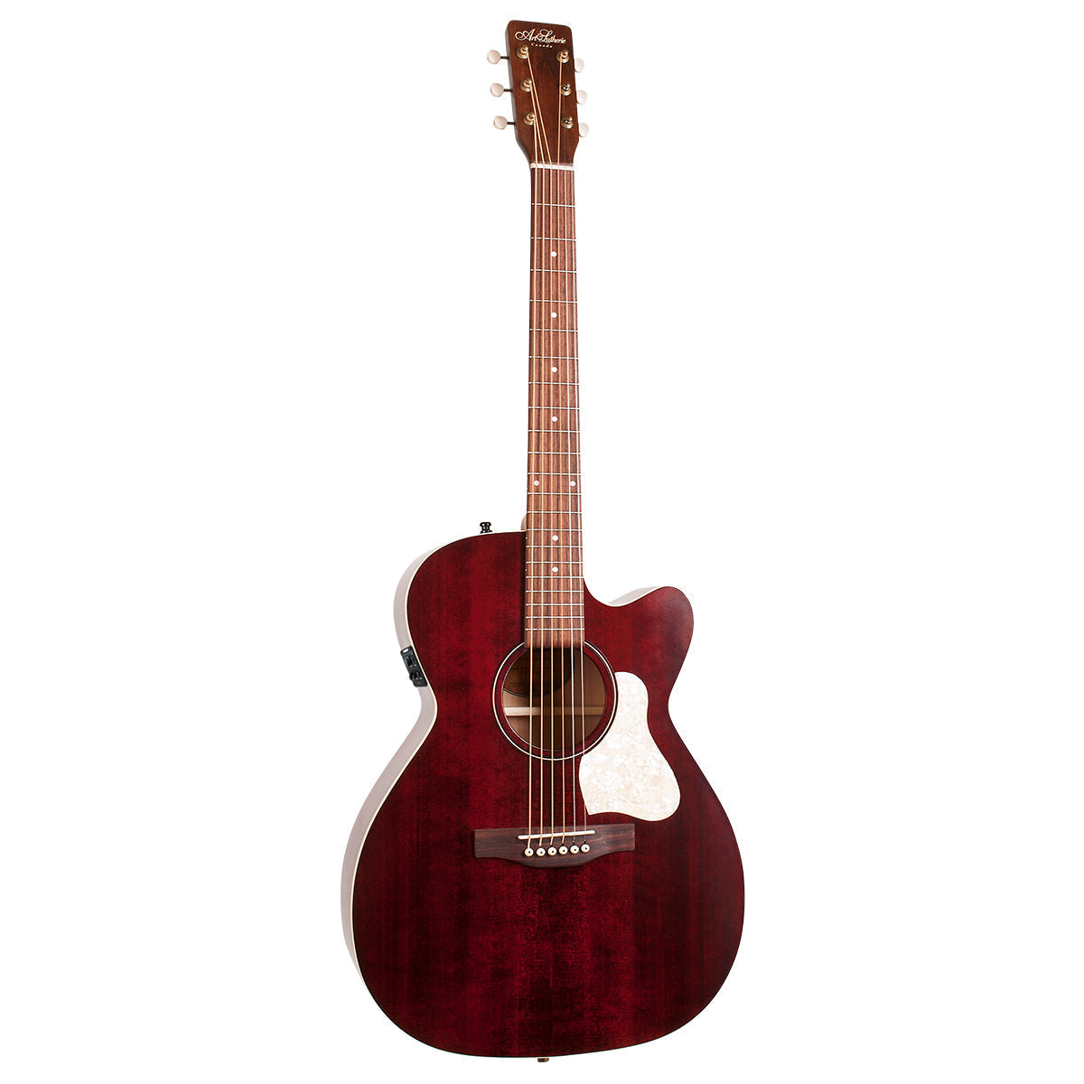 Art & Lutherie Legacy Cutaway Electro-Acoustic Guitar ~ Tennessee Red ~ PreSys II-Richards Guitars Of Stratford Upon Avon