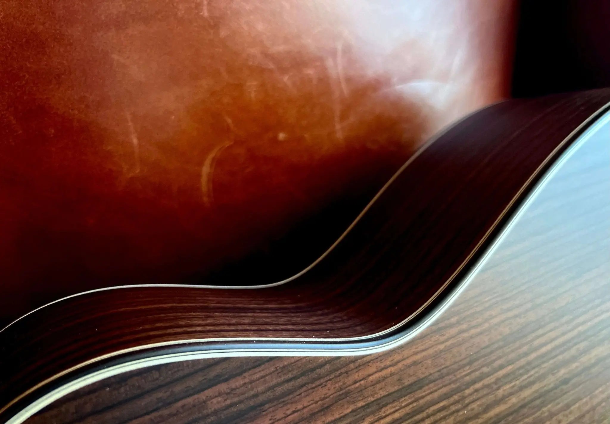 Auden Artist Bowman 632 - Cedar/Rosewood - Richards Guitars Of Stratford Upon Avon