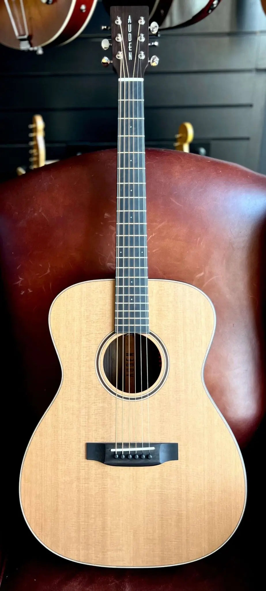 Auden Artist Bowman 632 - Cedar/Rosewood - Richards Guitars Of Stratford Upon Avon