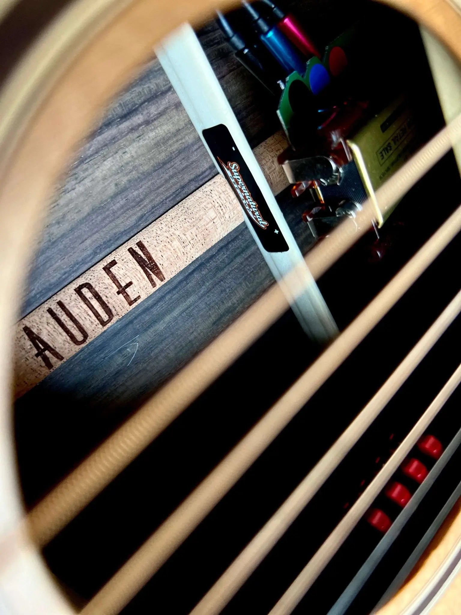 Auden Artist Bowman 632 - Cedar/Rosewood - Richards Guitars Of Stratford Upon Avon