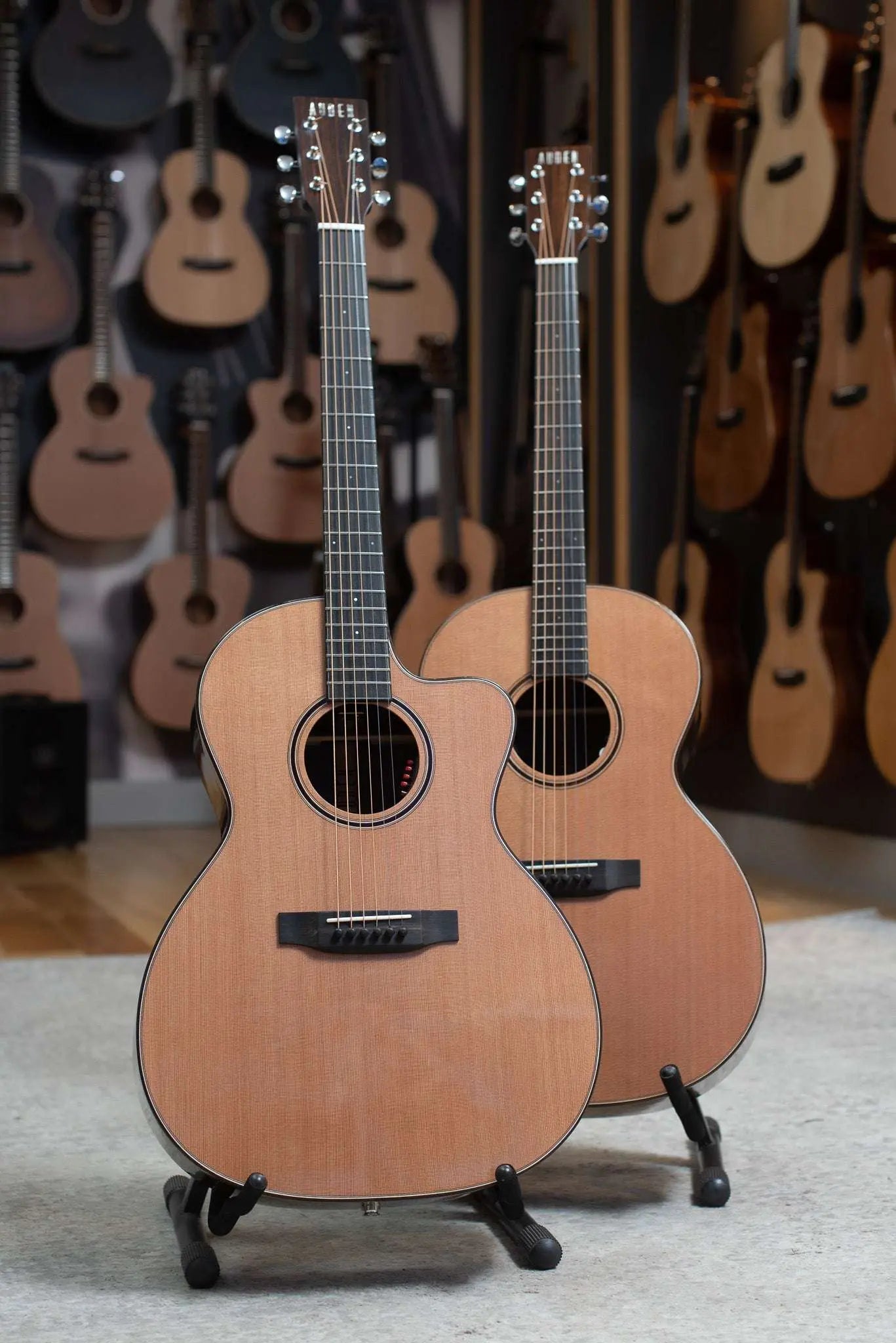 Auden Chester Rosewood Series Fully Body Cedar Top Electro Acoustic Guitar - Richards Guitars Of Stratford Upon Avon