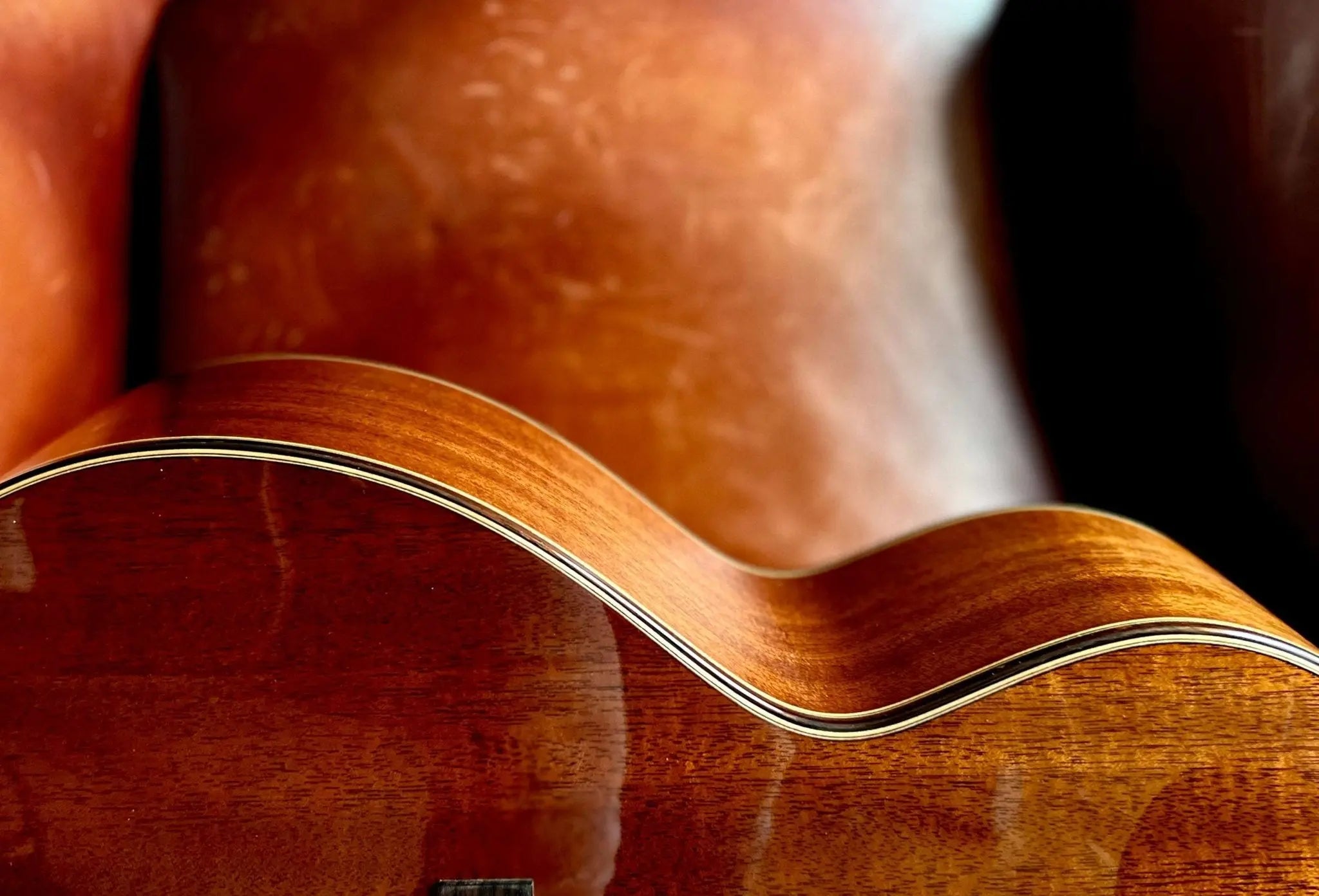 AUDEN MAHOGANY SERIES – CHESTER FULL BODY MAHOGANY TOP - 45MM NUT - Richards Guitars Of Stratford Upon Avon